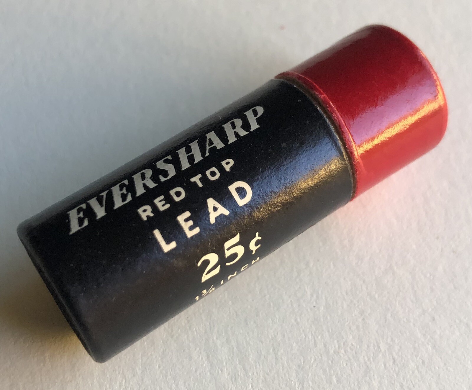 Vintage EVERSHARP Mechanical Pencil Lead Black HB Medium .9mm NOS 80pk Tube USA