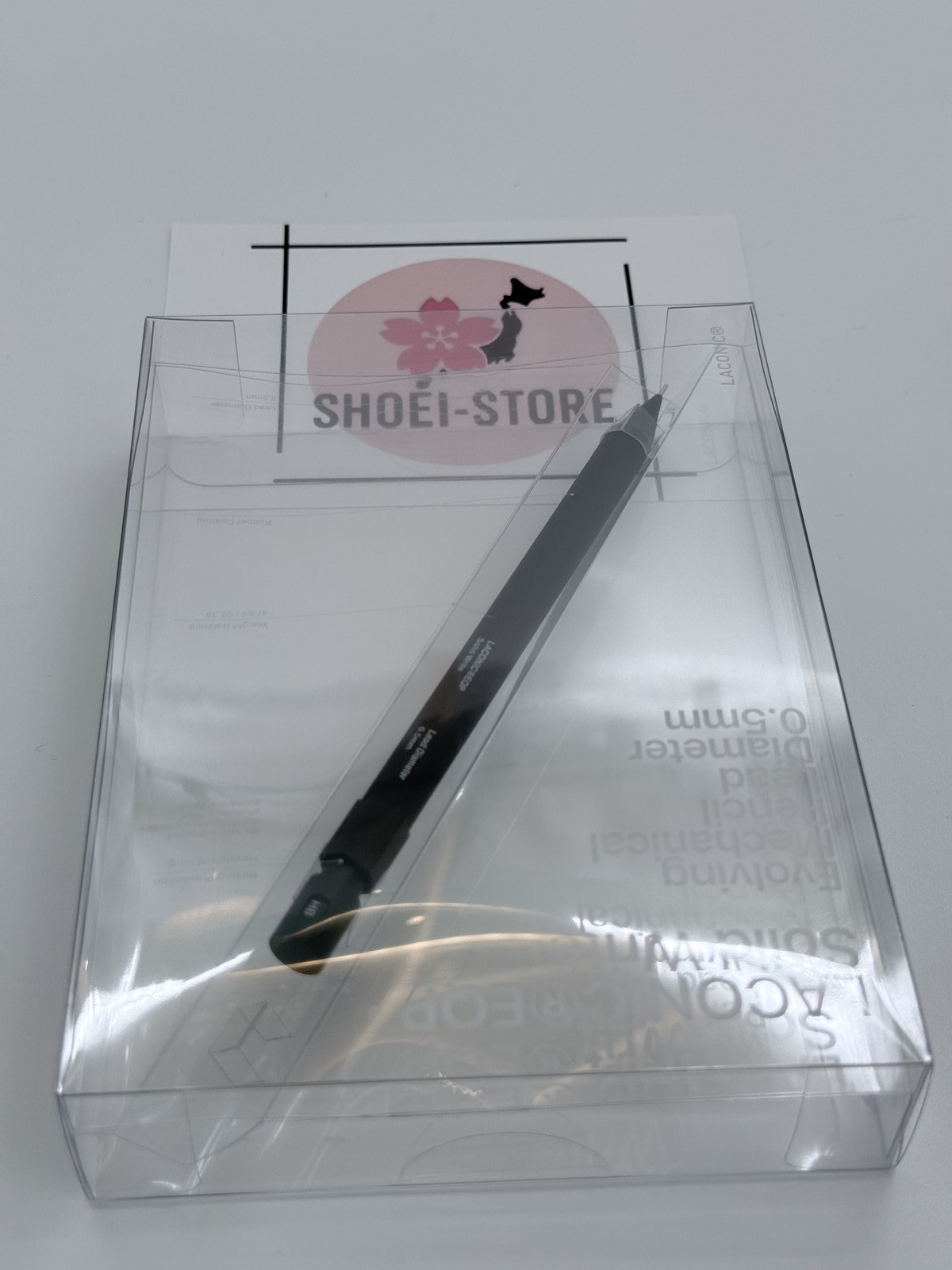 Laconic Solid Write SW-01 Mechanical Pencil 0.5mm Matte Black NEW