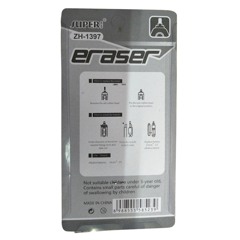 Replacement Eraser Pencil Electric Rubber Core Student Use Refill Replacements