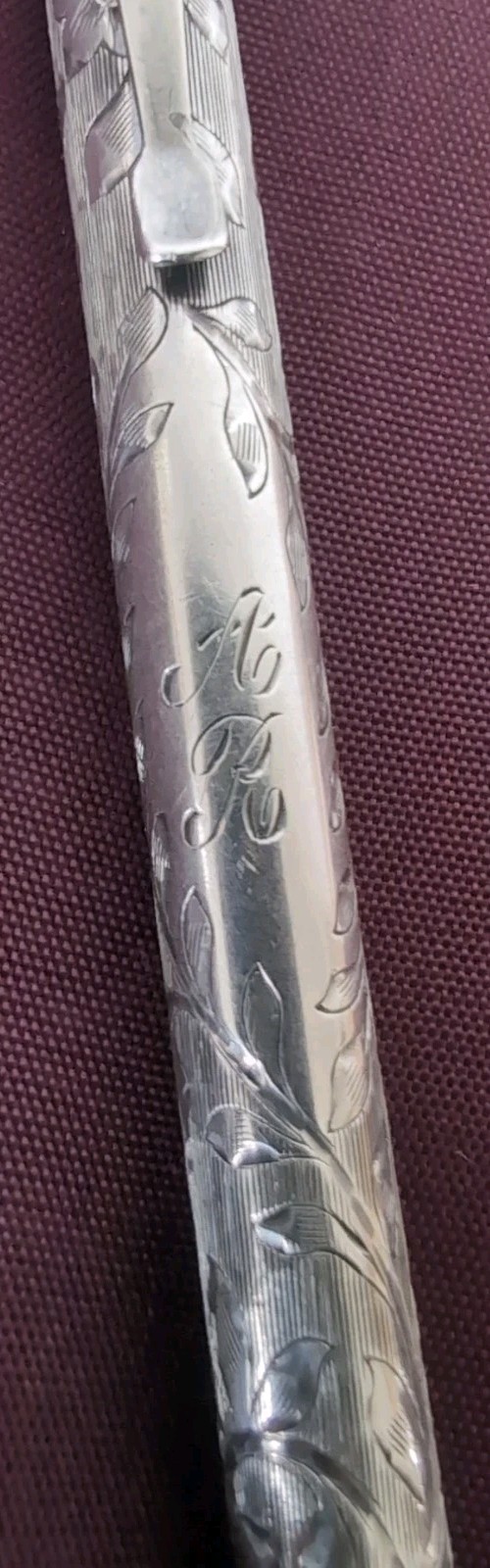 Vintage Wahl Eversharp Sterling Silver Mechanical Pencil, Art Deco Design, 1920s