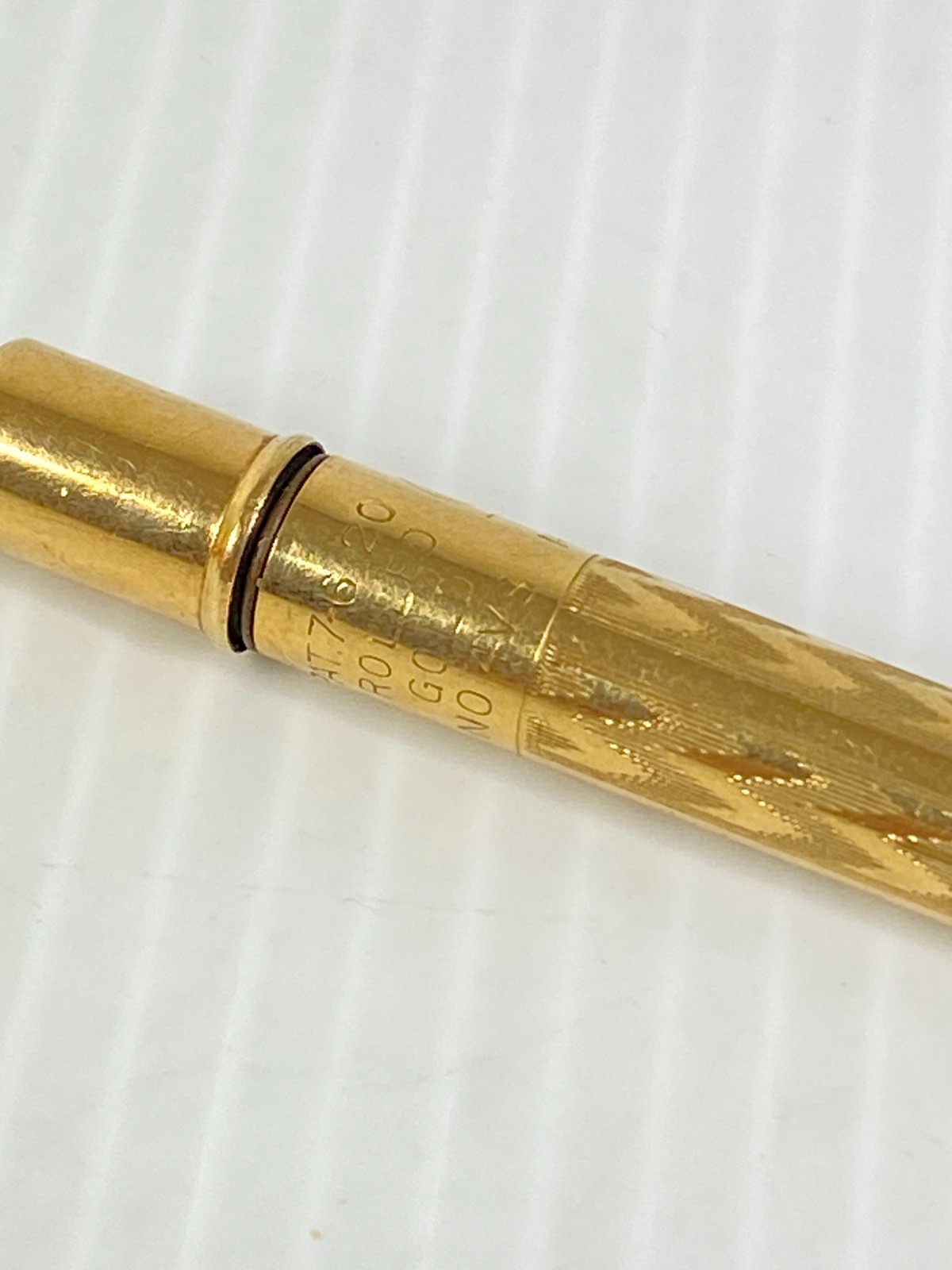 CONKLIN Pat 1920 Mechanical Pencil NO 4RS Ring Top Rolled Gold Toledo Ohio