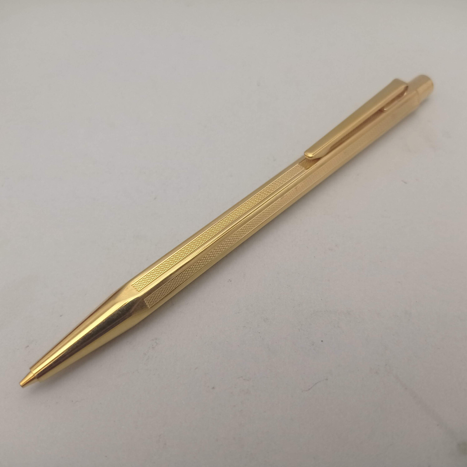 CARAN D’ACHE ECRIDOR GOLD PLATED MECHANICAL PENCIL 0.7 MM EXCELLENT IN BOX RARE