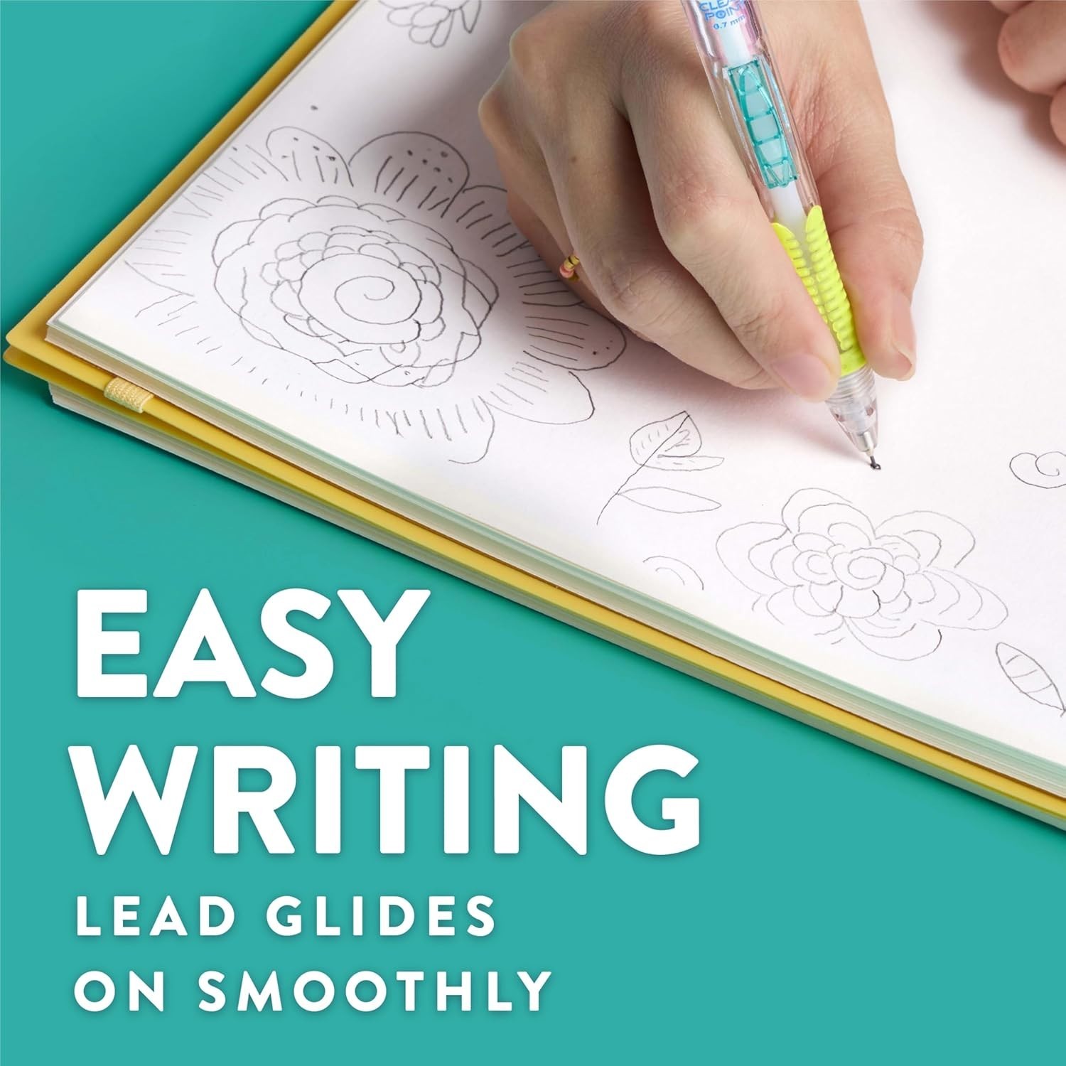 6-Piece Clearpoint Mechanical Pencils – Durable, Comfortable, and Stylish Design