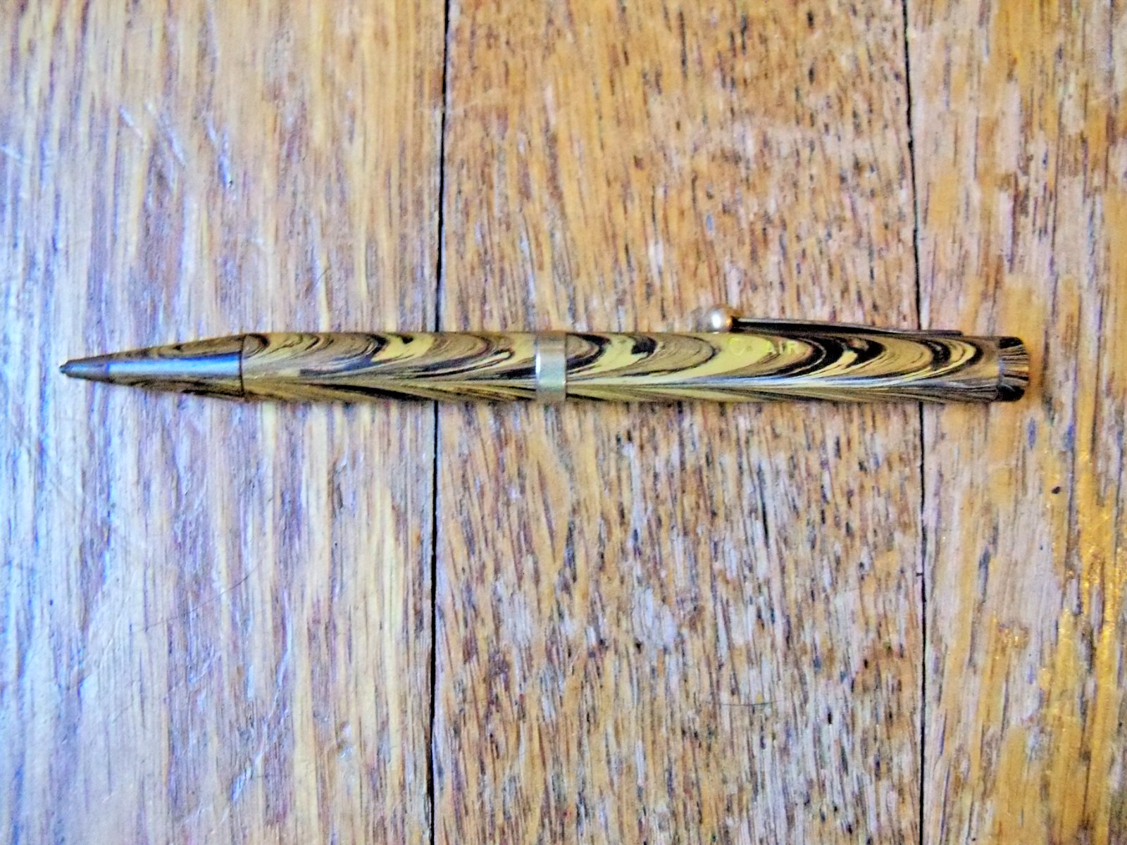 1920’s Waterman Olive Ripple Mechanical Pencil