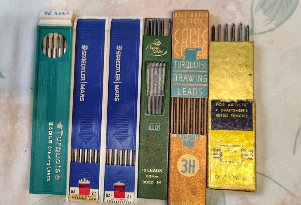 Big Lot Of Pencil Eberhard Faber Staedtler Leads Refills And Many Other