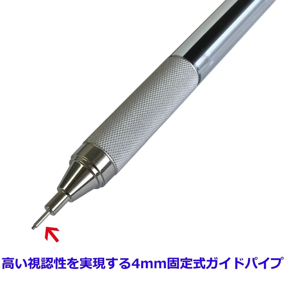 Mechanical Pencil Mono Graph Zero 0.5mm Precision Pink Body Eraser Writing