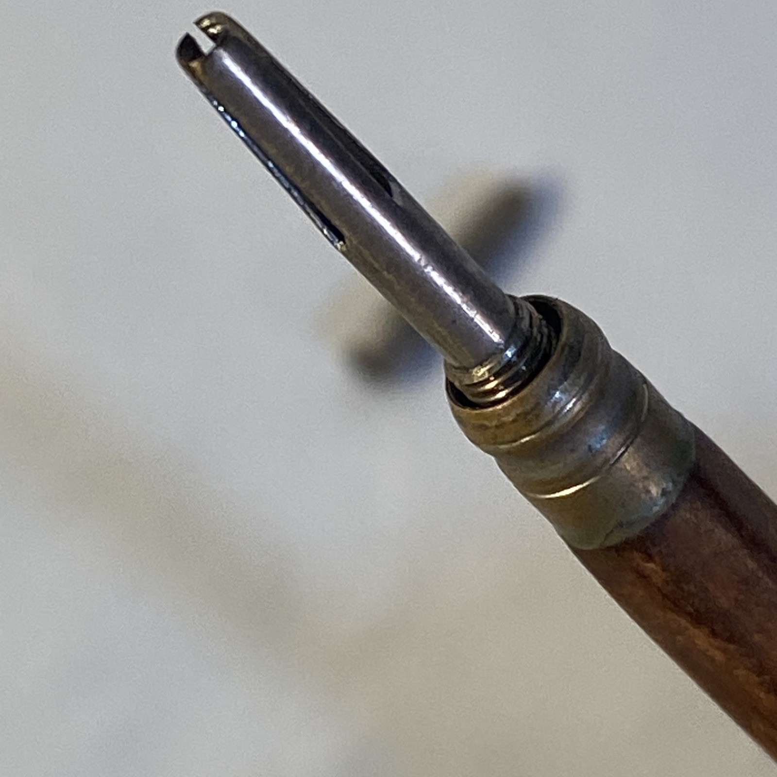 Antique A.W. Faber Wood Mechanical Pencil