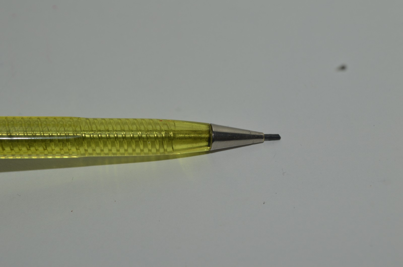 SCRIPTO K780 Mechanical Pencil 1.1mm Translucent Yellow USA 1970’s Excellent