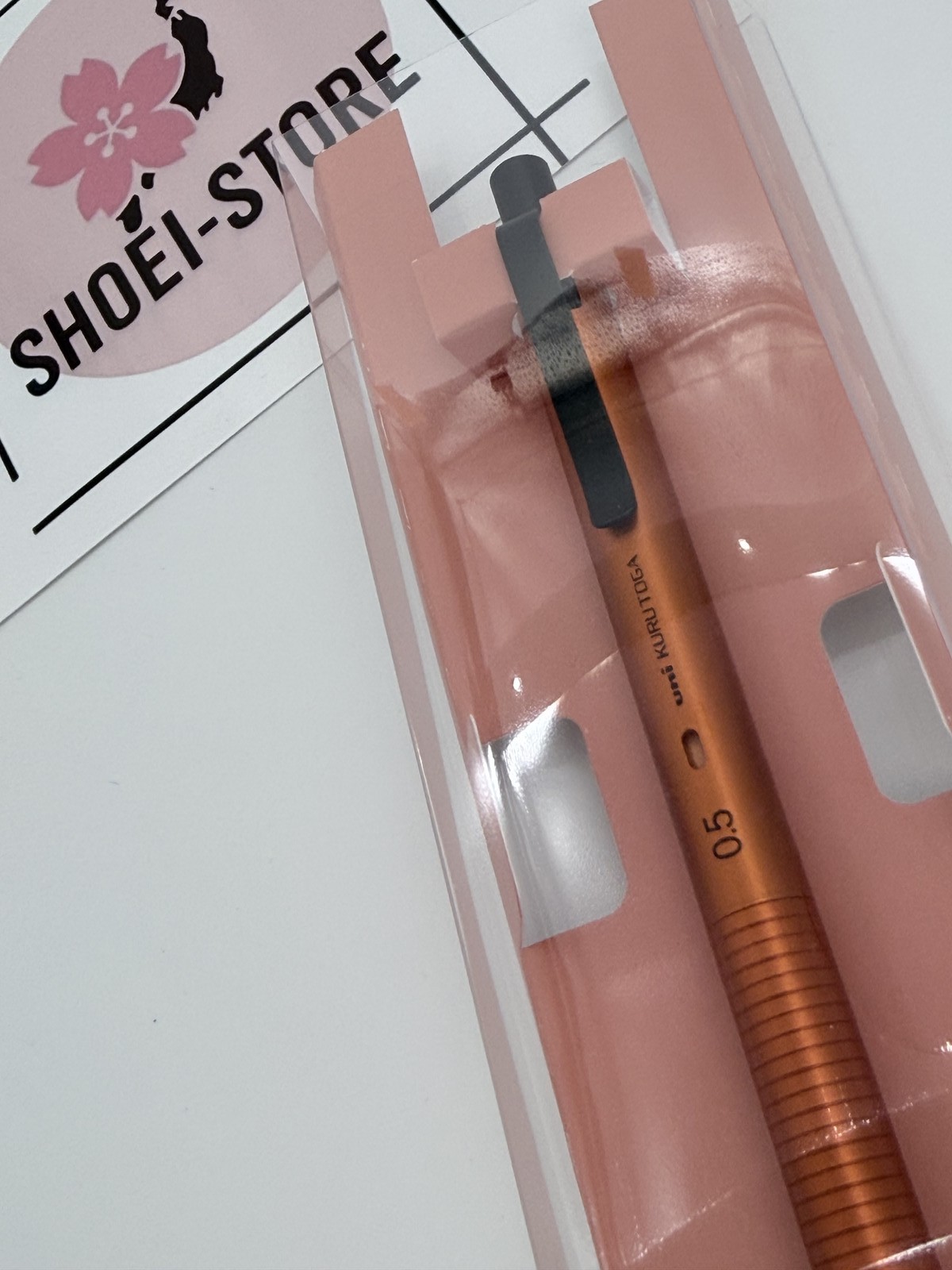 Uni Kurutoga Metal 0.5mm Mechanical Pencil Sunrise Orange Limited Edition NEW