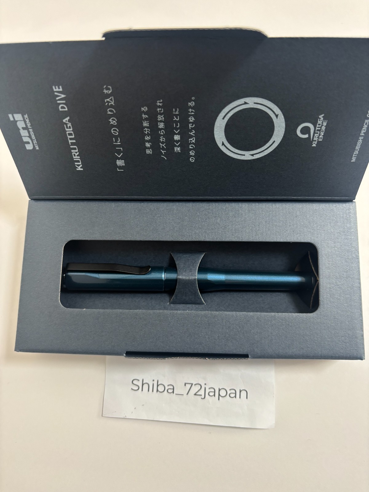 Uni Kuru Toga Dive M5-5000 ABYSS BLUE 0.5mm Mechanical Pencil New Japan