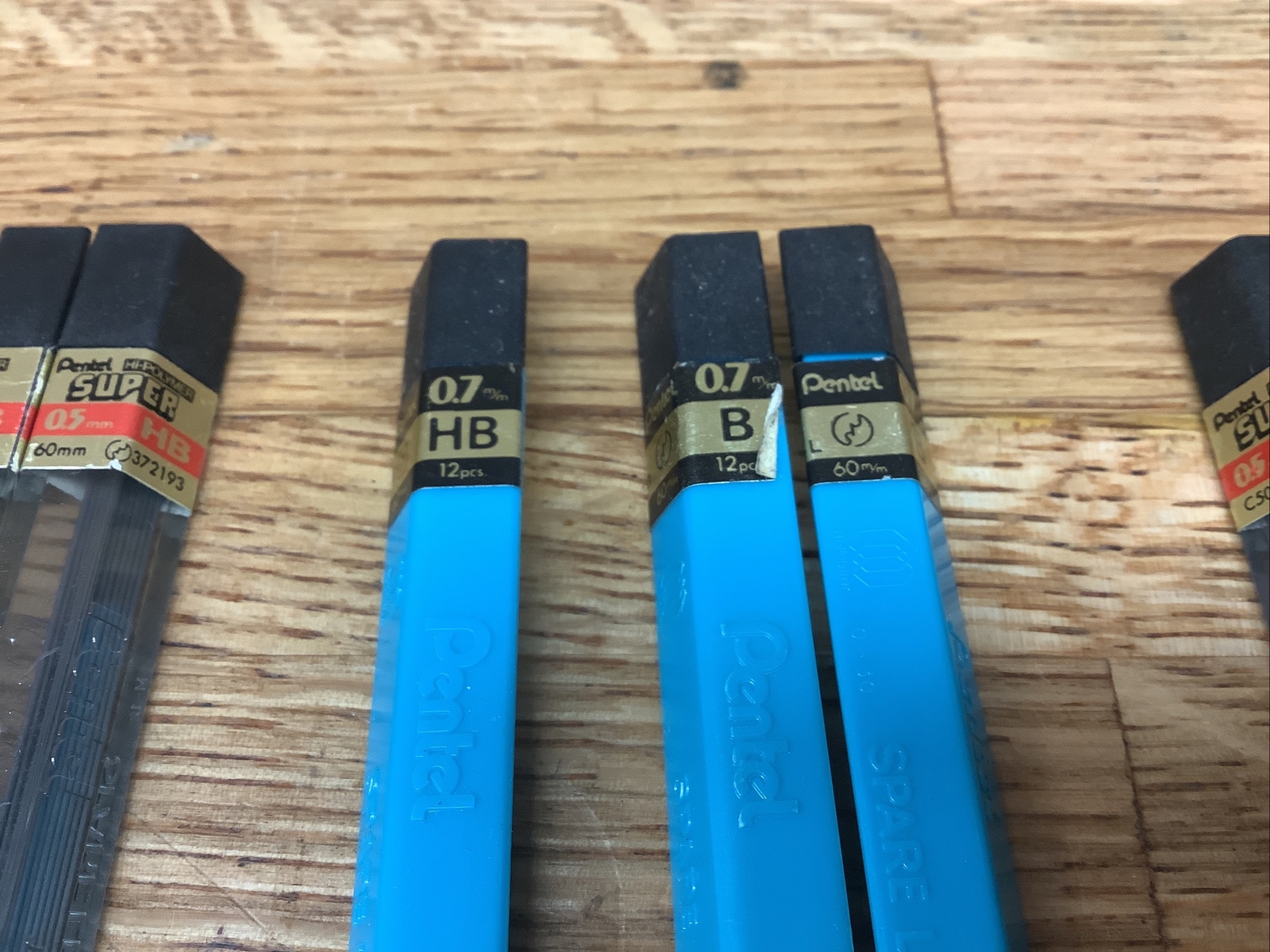 Big Lot Of Pentel Pencil Leads 0.5mm, 0.7mm