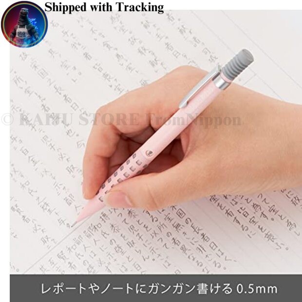 Pentel Smash 0.5mm Baby Pink Mechanical Pencil Japan Import