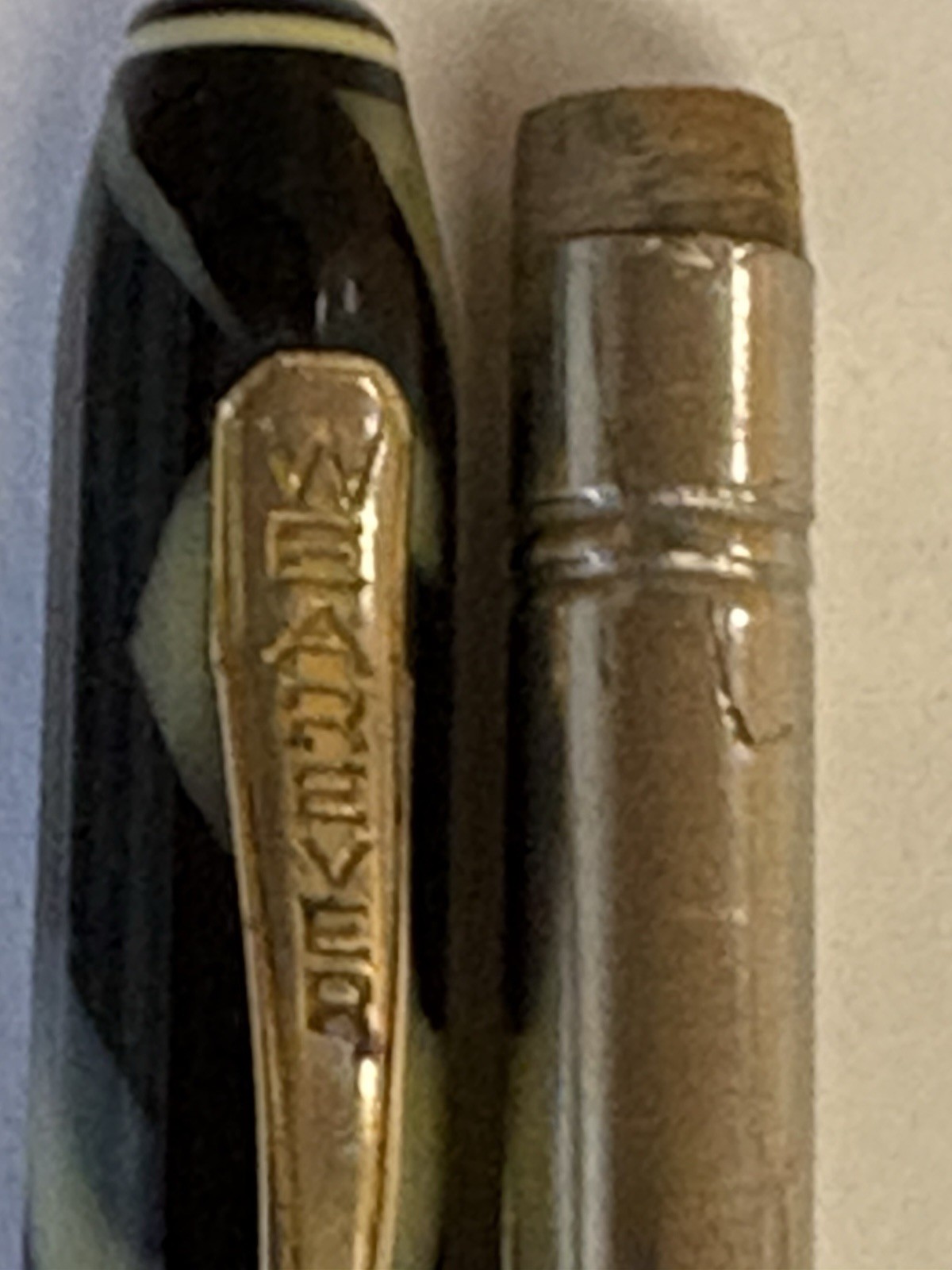 Wearever 1940 Mechanical Pencil Tortoise Shell Patterned
