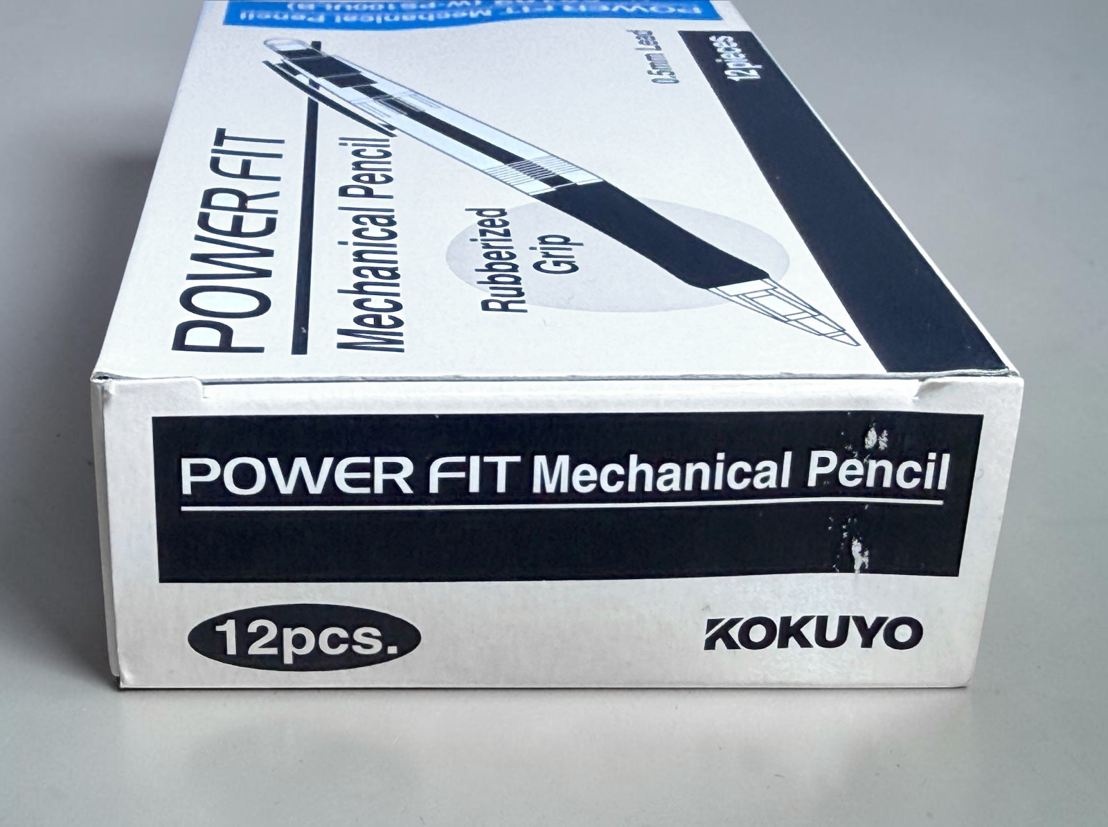 Box Of 12 KOKUYO 0.5mm Lead POWER FIT 50102 Mechanical Pencils -Light Blue – NEW