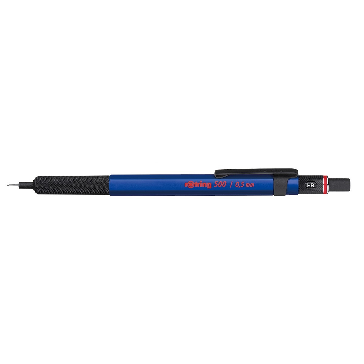Rotring 500 Pencil 0.5mm Blue Knurled Grip Mechanical Pencil New In Box 2164105