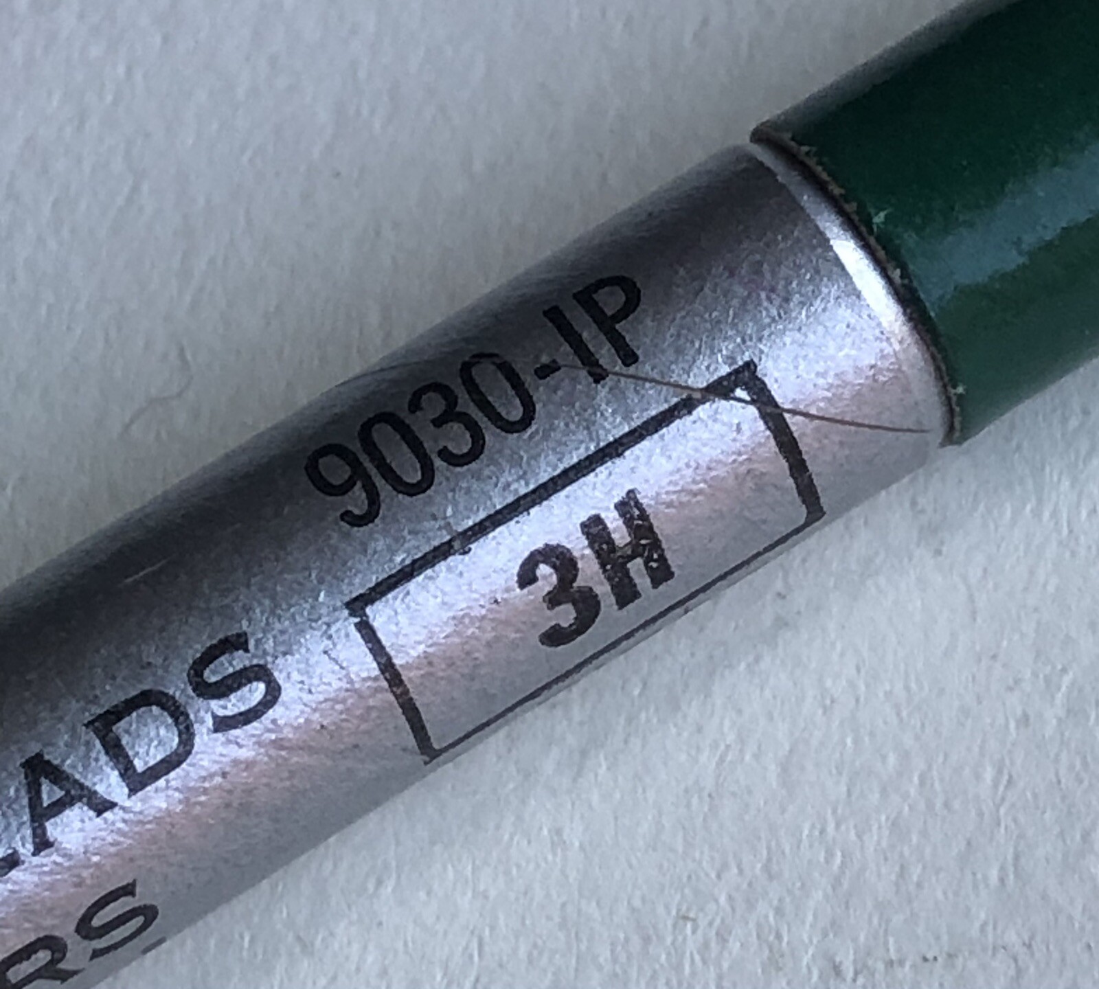 Vintage A. W. Faber Castell Drawing Lead 3H 2mm 6 Pack Tube Germany