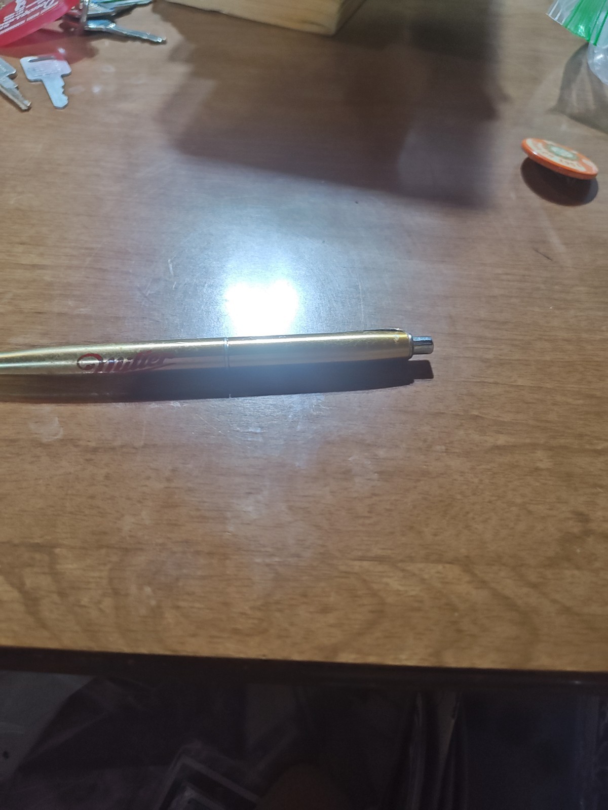 Vintage Wearever Mechanical Pencil Gold Tone Advertisement Miller High Life