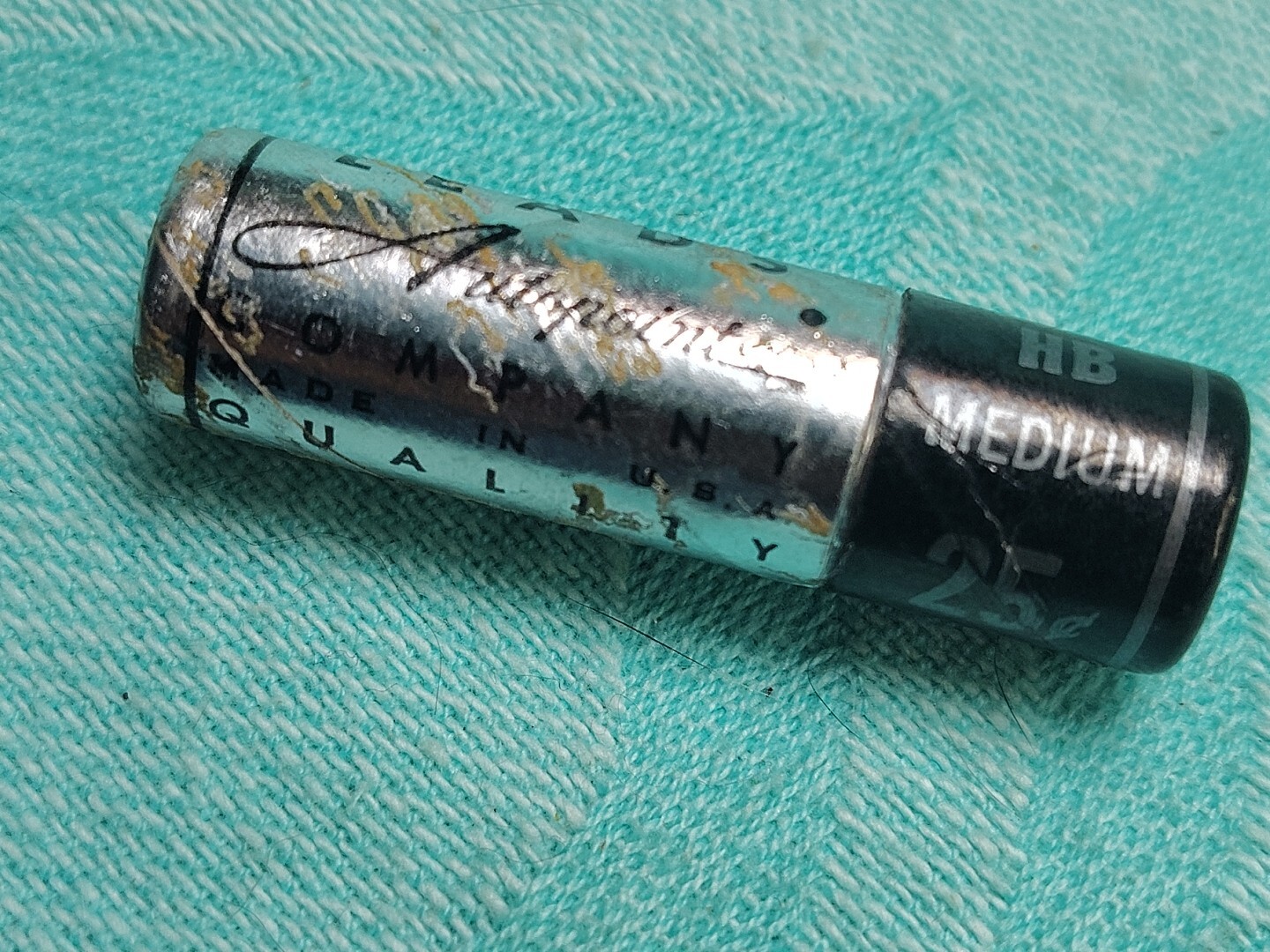 22 Vintage Autopoint Pencil Lead No. 43-N HB Medium Black In Original Tube