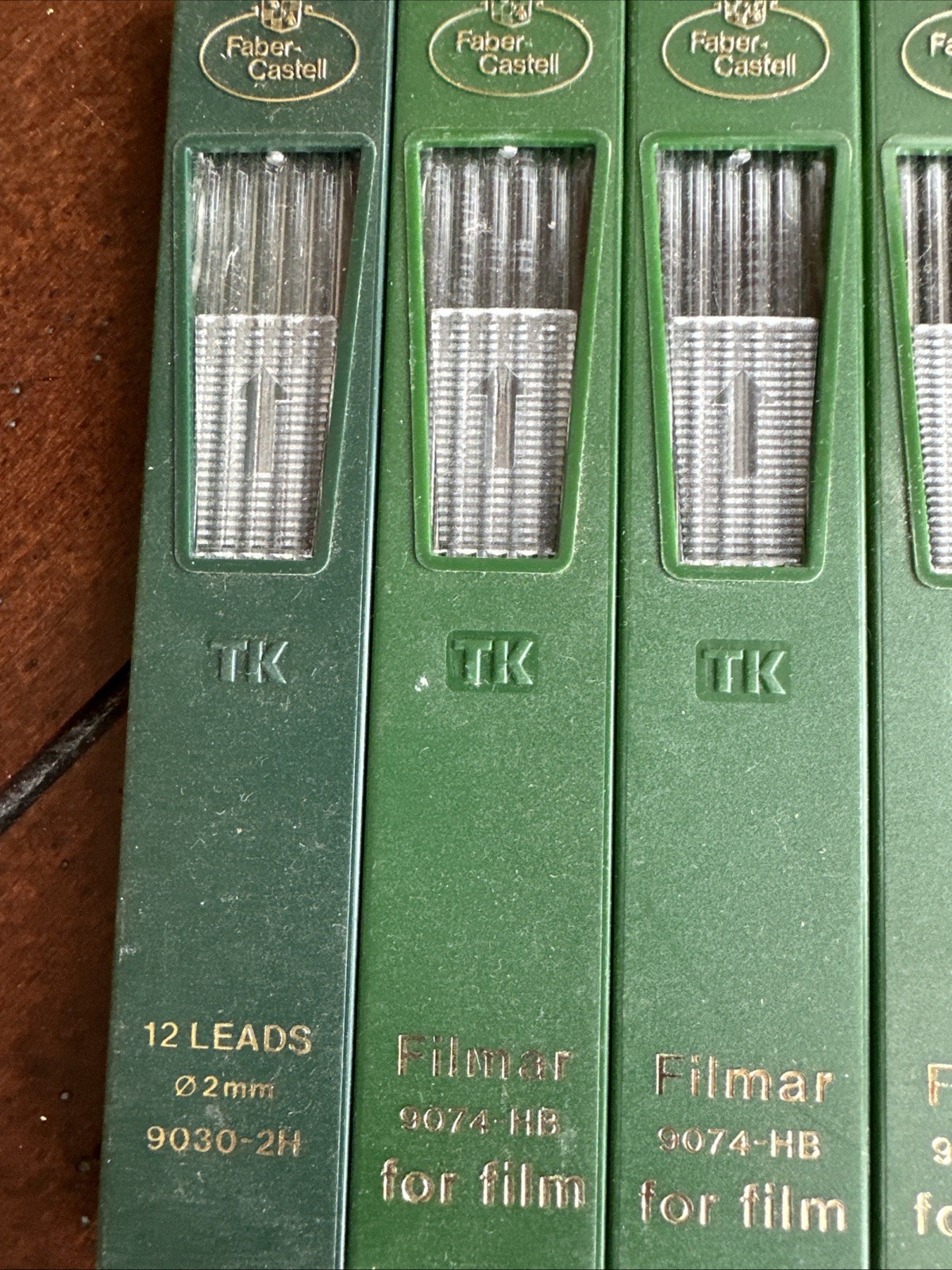 Faber Castell Filmar 9074-HB for Film (3) & 9030-2H Graphite Lead (2 Leads)