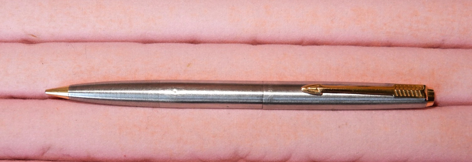 Parker 51 Mechanical Pencil, Stainless Steel with Gold Trim