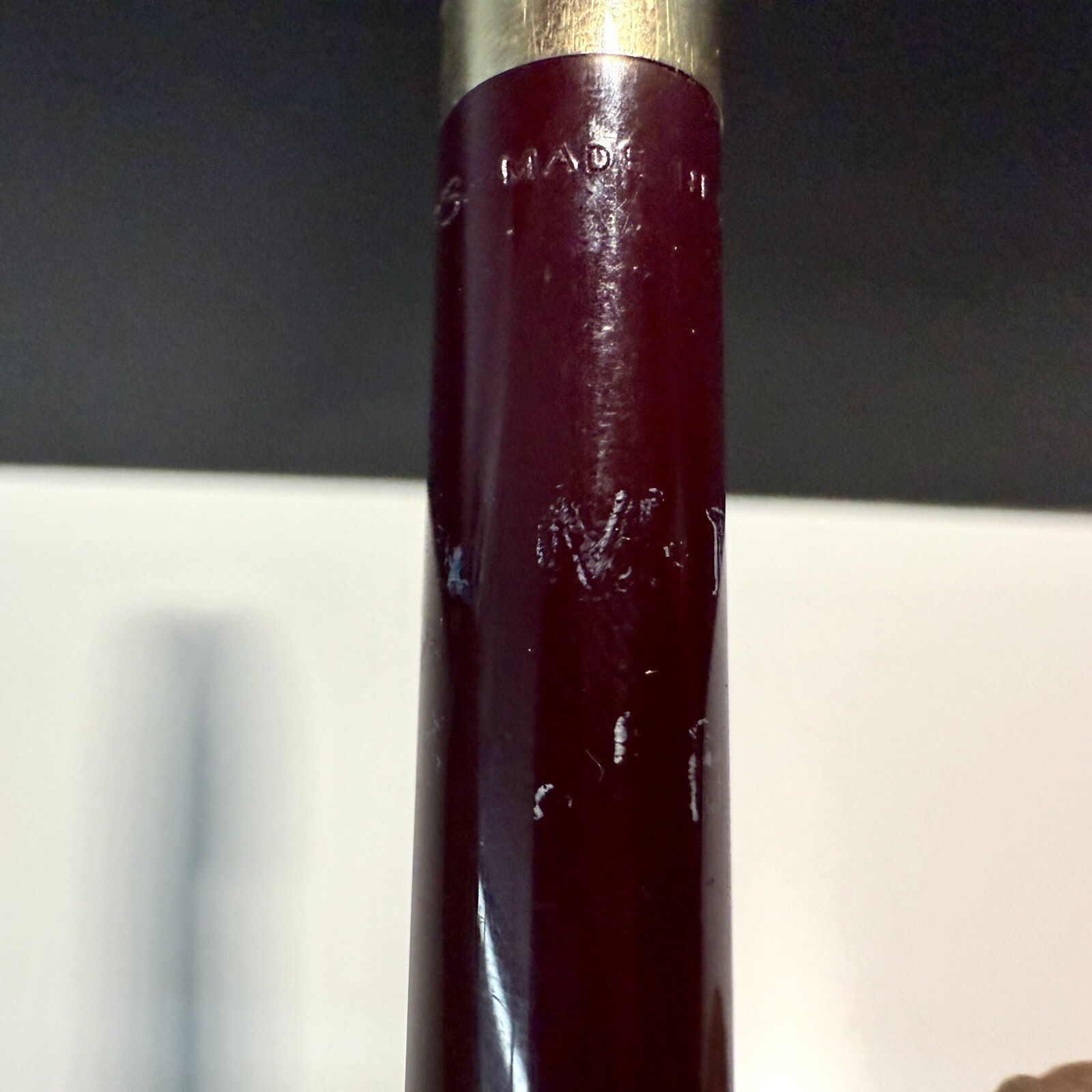 Sheaffer Touchdown Mechanical Pencil Maroon Silver Gold Color