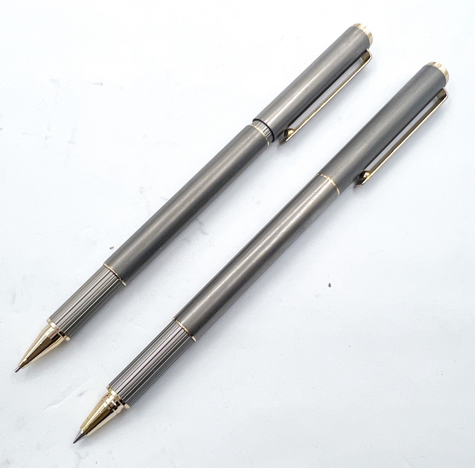 OHTO Titan Titanium alloy Mechanical Pencil & Rollerball Pen