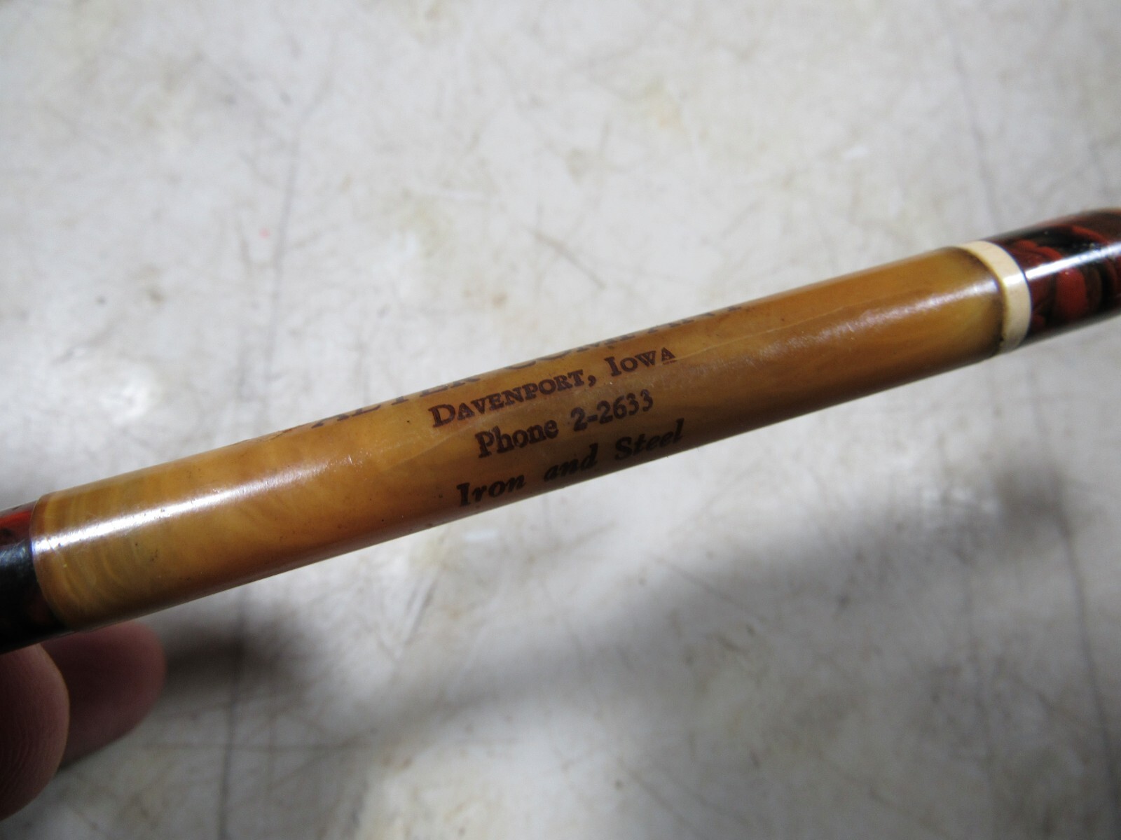 Vintage/Antique Redipoint Bakelite Catalin Mechanical Pencil Davenport Iowa
