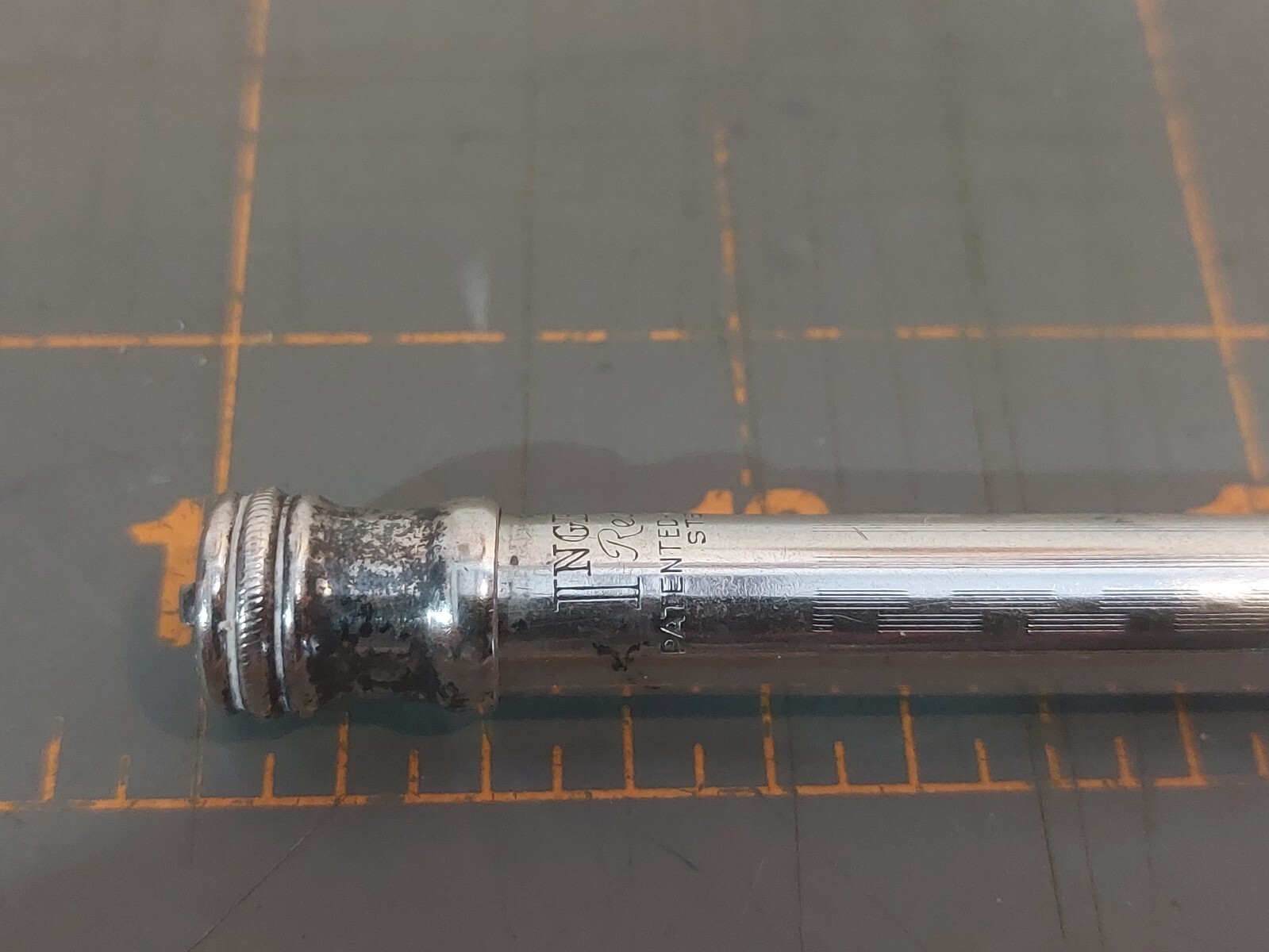 Vintage Ingersol Redipoint Sterling Silver Twist Mechanical Pencil