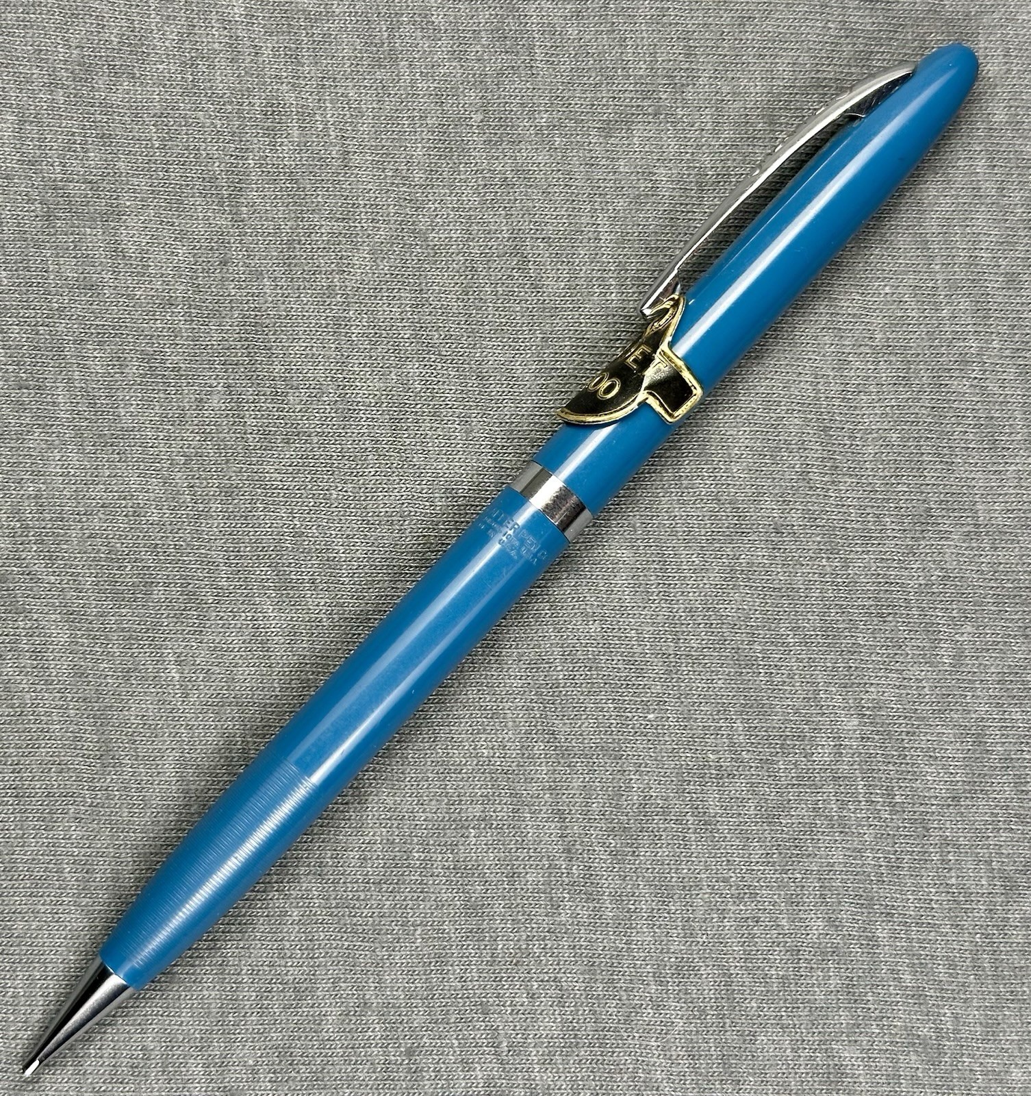NOS Sheaffer Vintage Robin Egg Blue Cadet Pencil w/ Price Hangtag Excellent New
