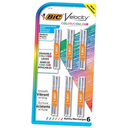 Velocity Colored Lead Mechanical Pencil Refills – Medium Point (0.7mm) – Model 0