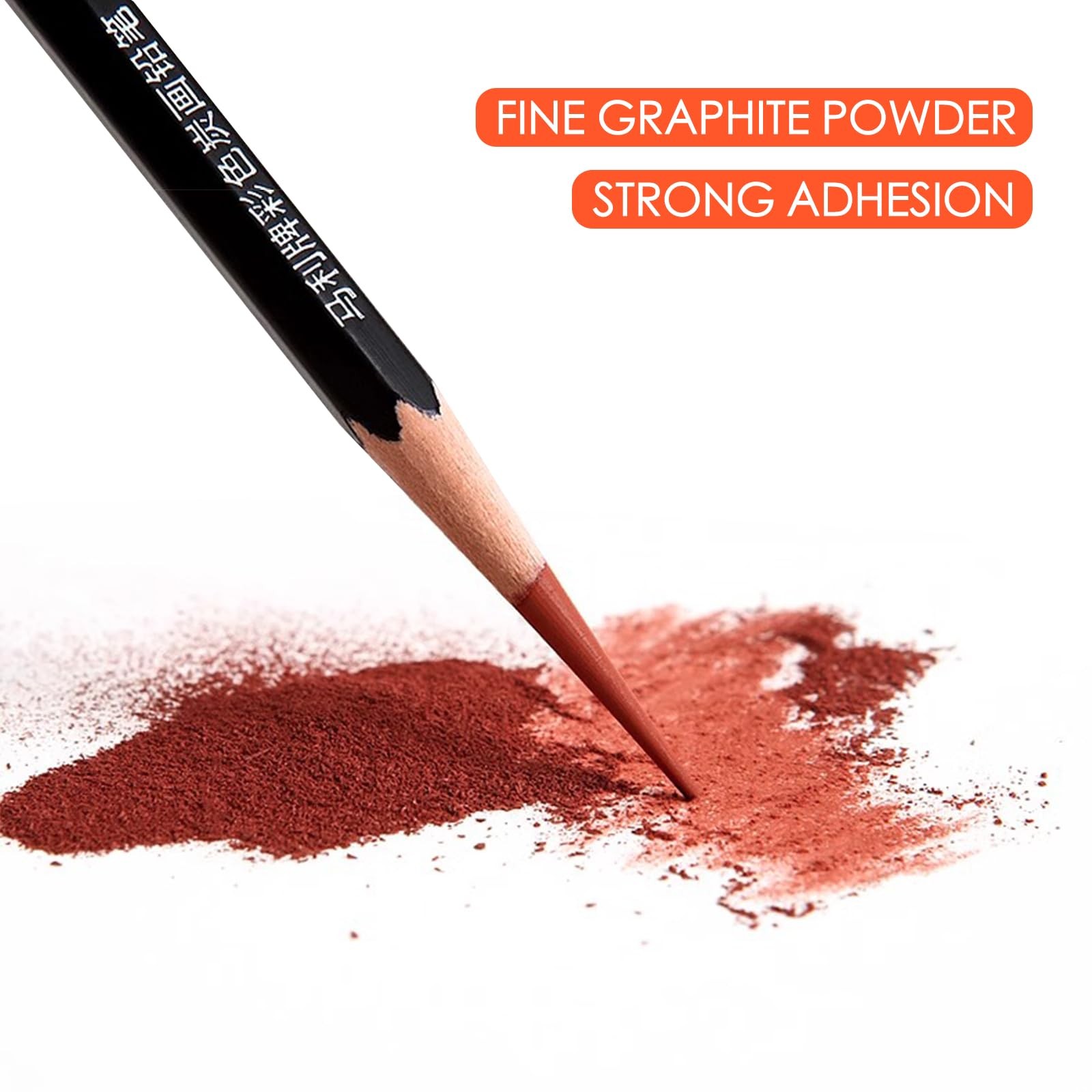 Marie’s Colored Charcoal Pencils Set, 6 12 Count (Pack of 1), Multicolor
