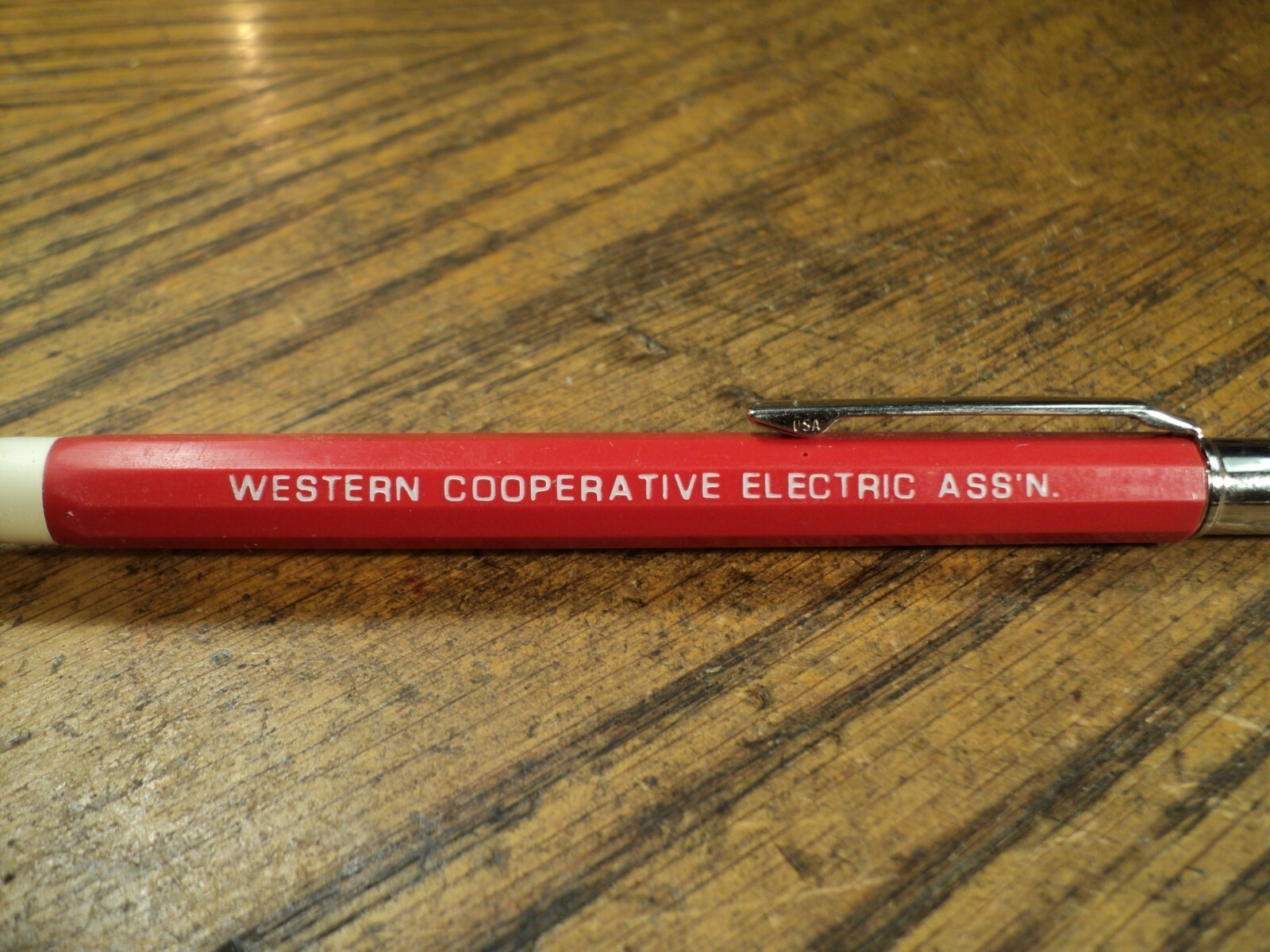 Vintage Autopoint Mechanical Pencil Western Cooperative Electric Ass’n