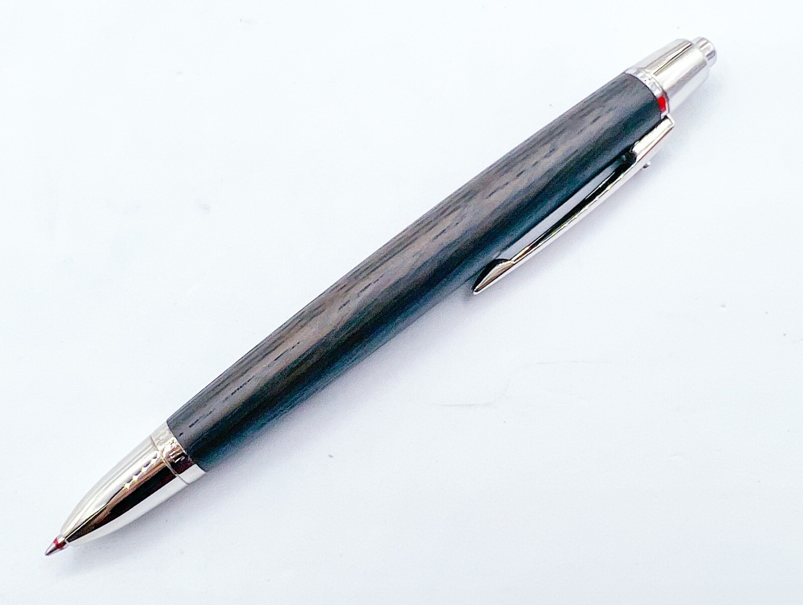 NOS uni Mitsubishi PURE MALT Oak Wood Premium Edition Multi Function Pen