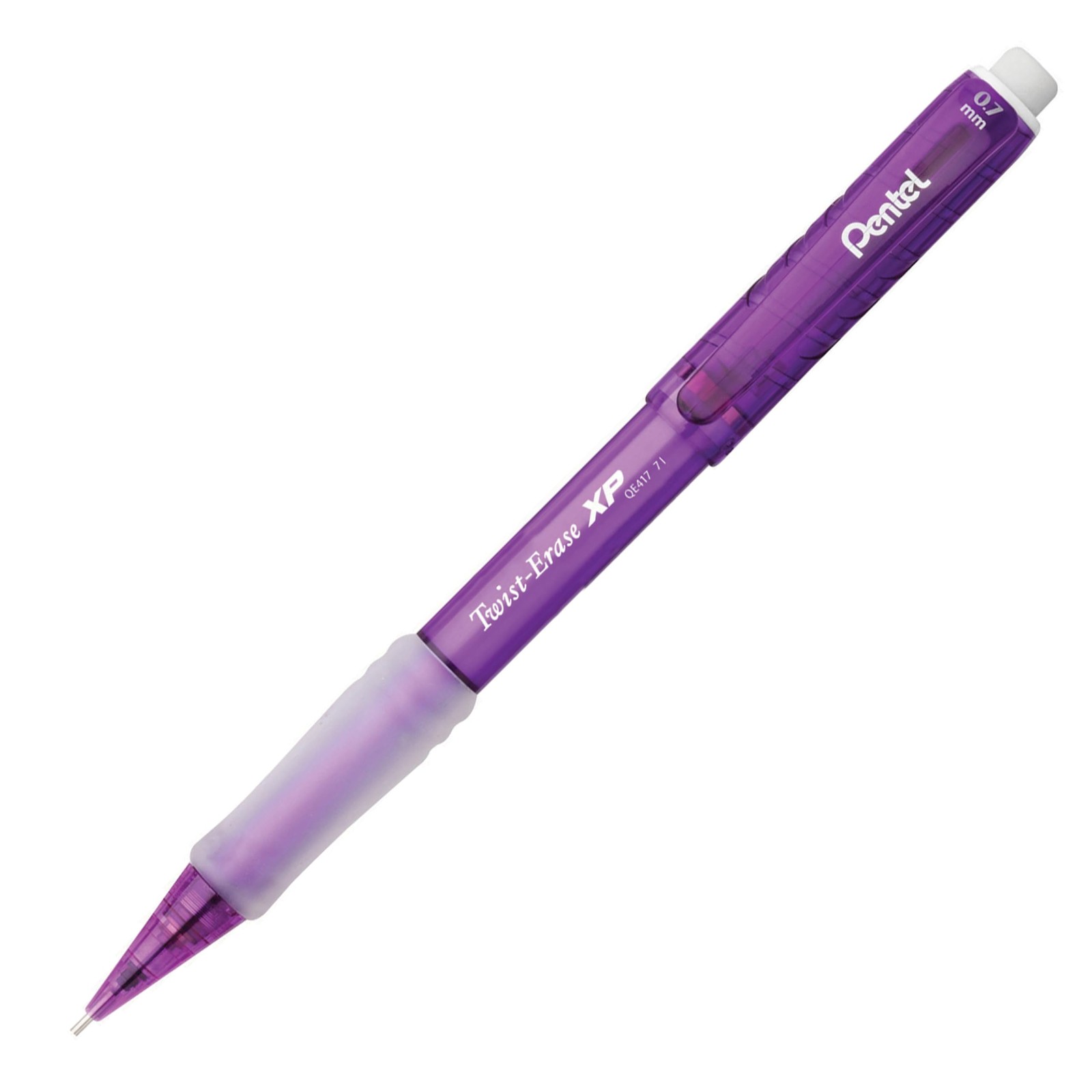 Pentel Twist Erase EXPRESS Automatic Pencil, 0.7mm Lead Size, Violet Barrel, …