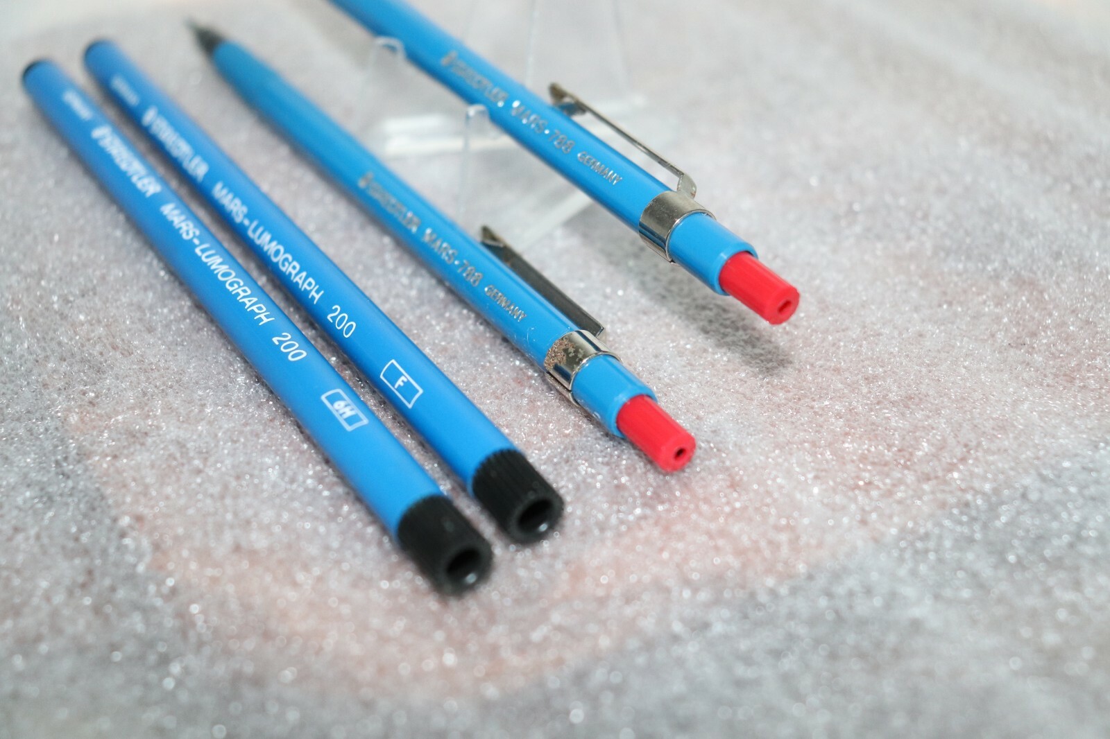 Staedtler Mars 788 Drafting Mechanical Pencil with 6H, F. Leads Lot