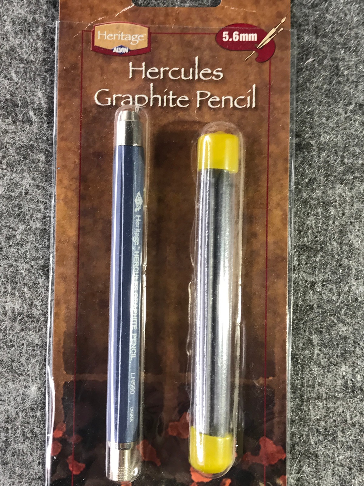 Hercules Graphite Pencil 5.6mm LH560 plus Refill Leads 2 pack – New!