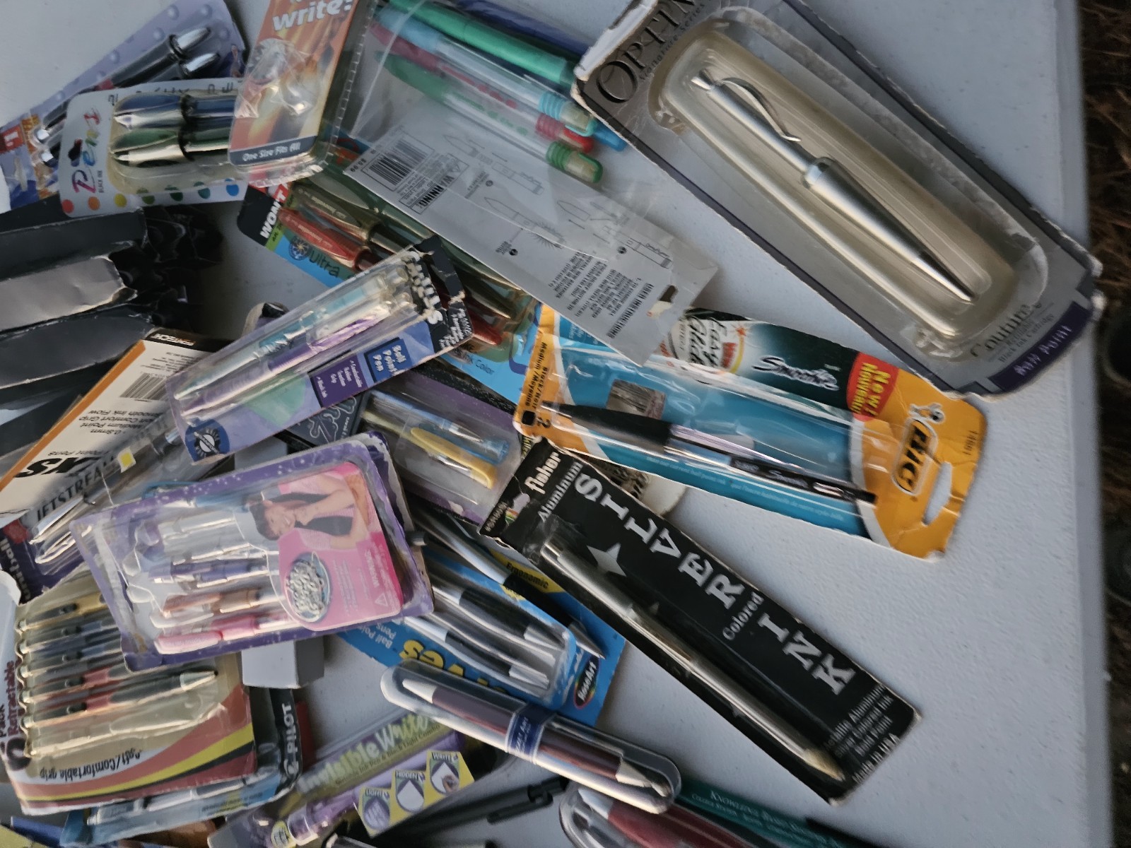 Mechanical Pencils & Pens Advertisement HUGE LOT Click NOS Vintage 1970s To 00s