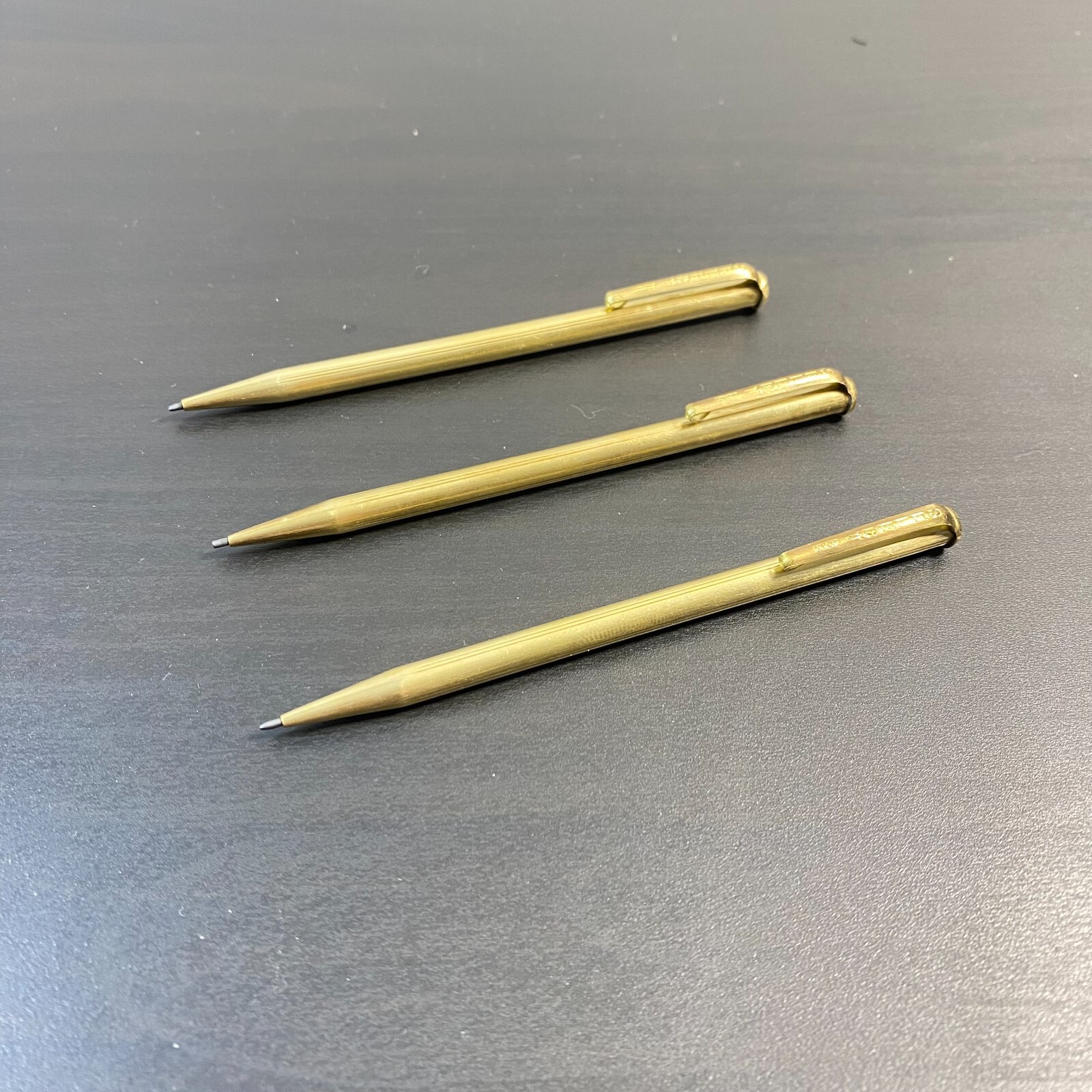 SELECT Pencil, MECHANICAL pencil, metal golden color, one penci, Student Gift.
