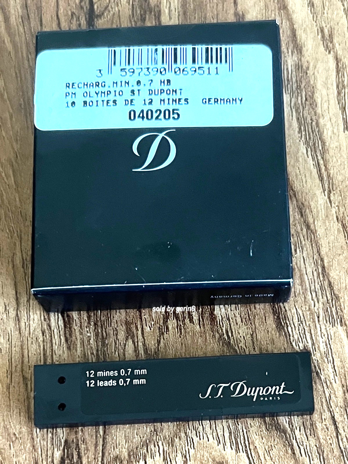 S.T. Dupont .7 MM Lead Mechanical Pencil Refills 040205 New In Box