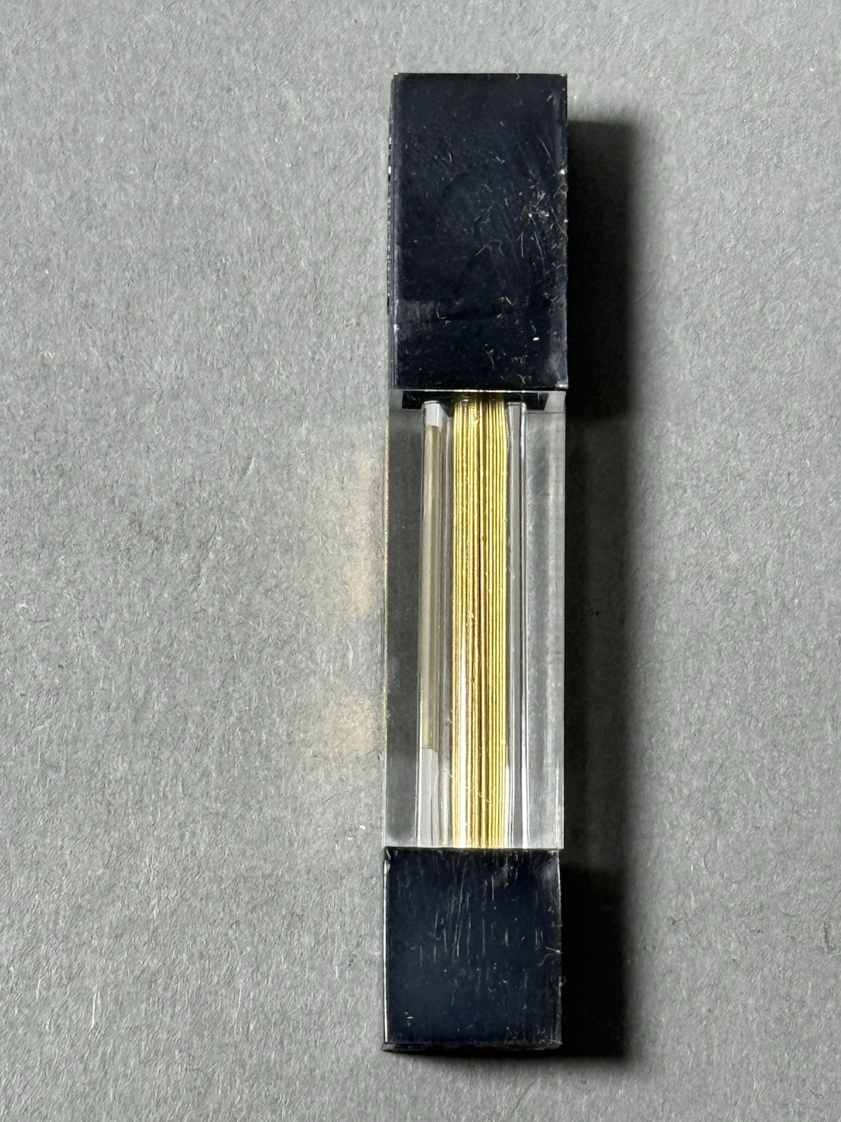 RARE Box Vintage Japanese GOLD Pencil Lead Coleen 2H NOS 0.5 30 leads JIS