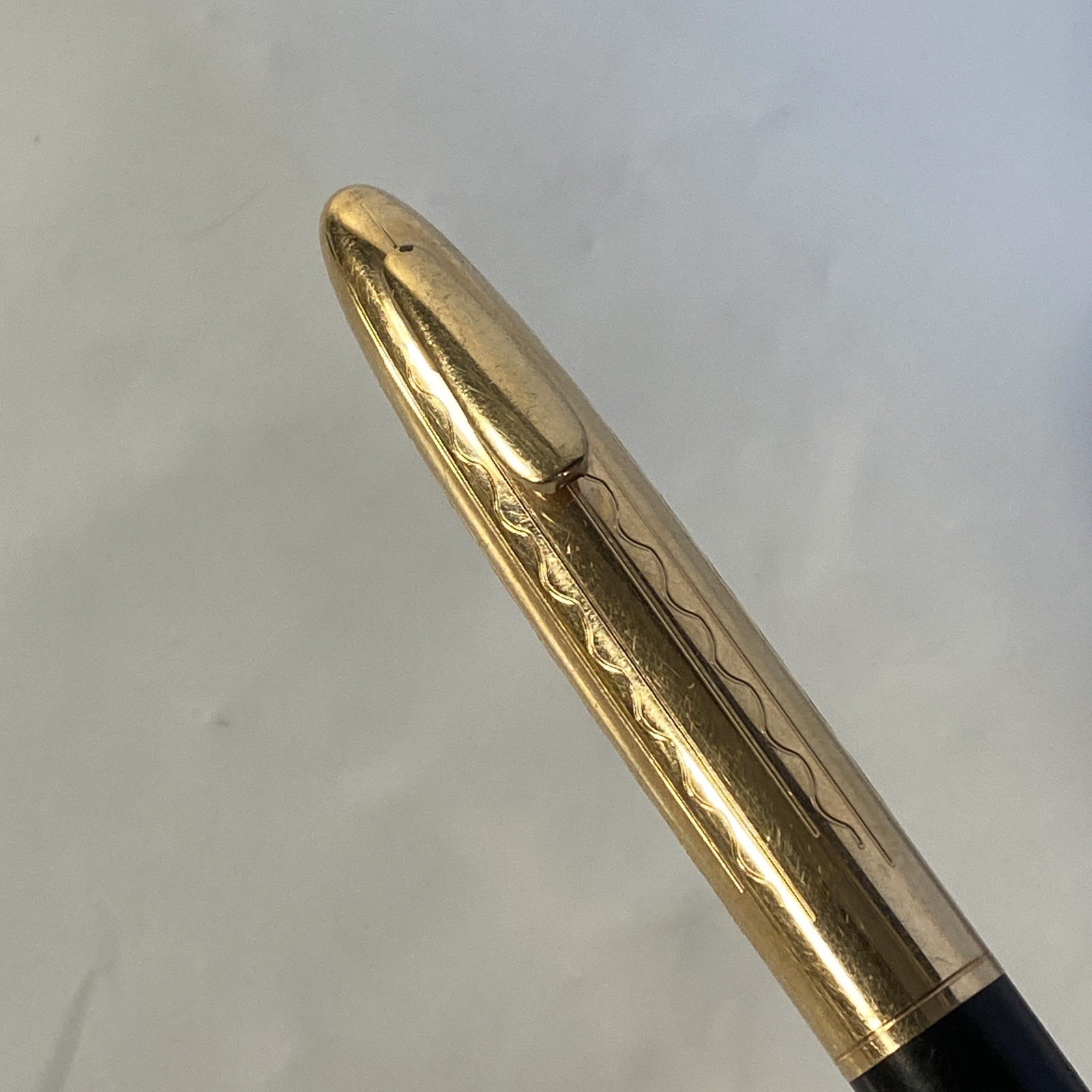 Sheaffer Mechanical Pencil SA 600 Small 4” Black & Gold Vintage