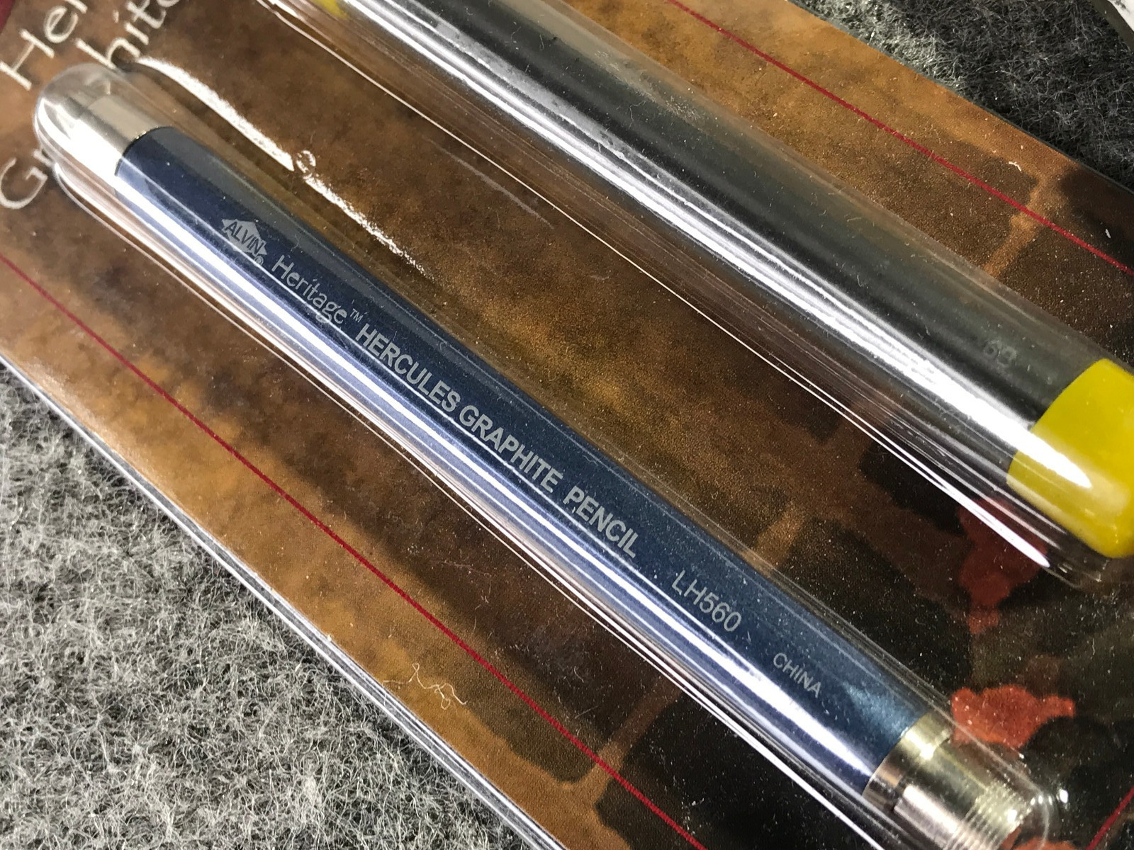 Hercules Graphite Pencil 5.6mm LH560 plus Refill Leads 2 pack – New!