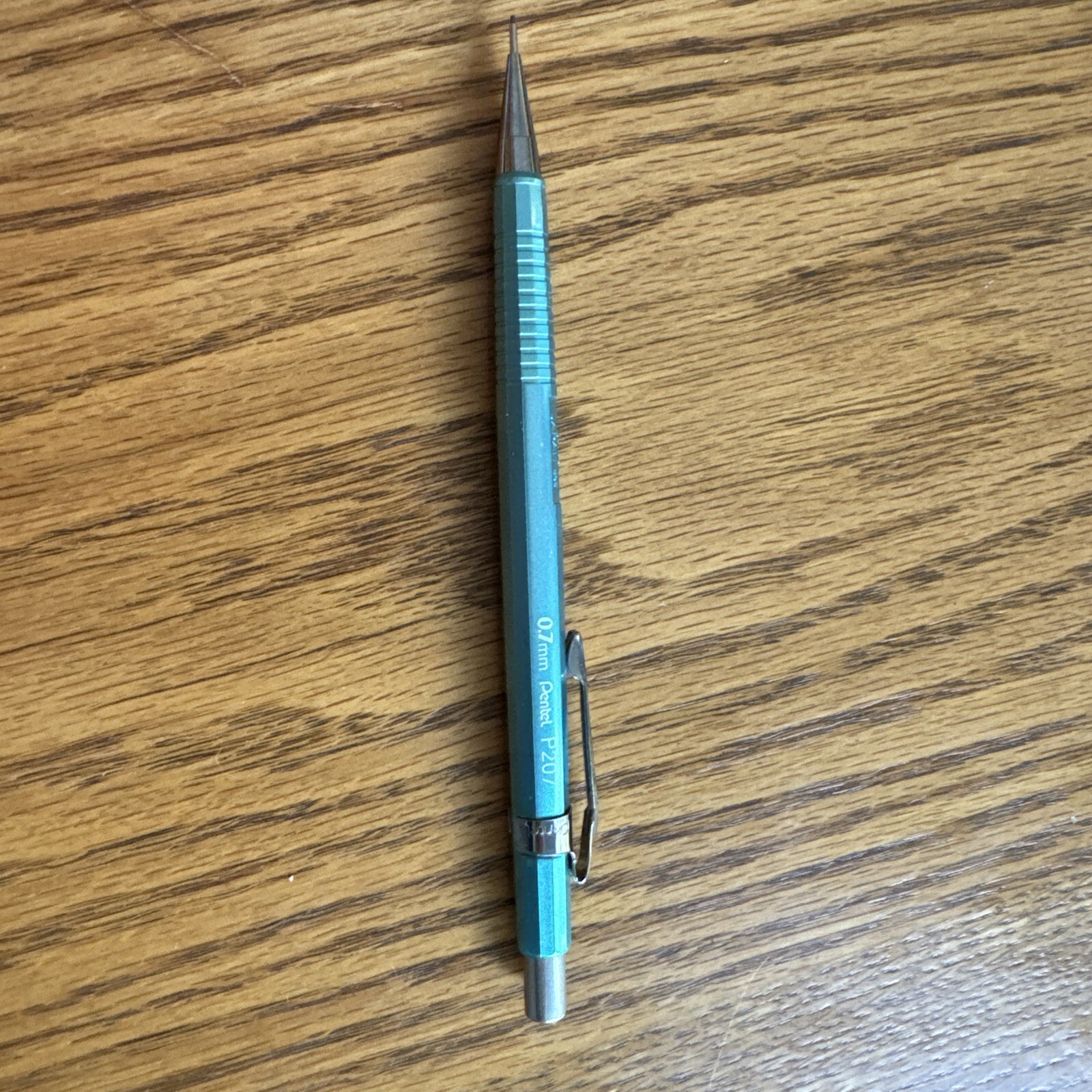Pentel P207 0.7mm Pencil-LIGHT BLUE WORKS SOME LEAD