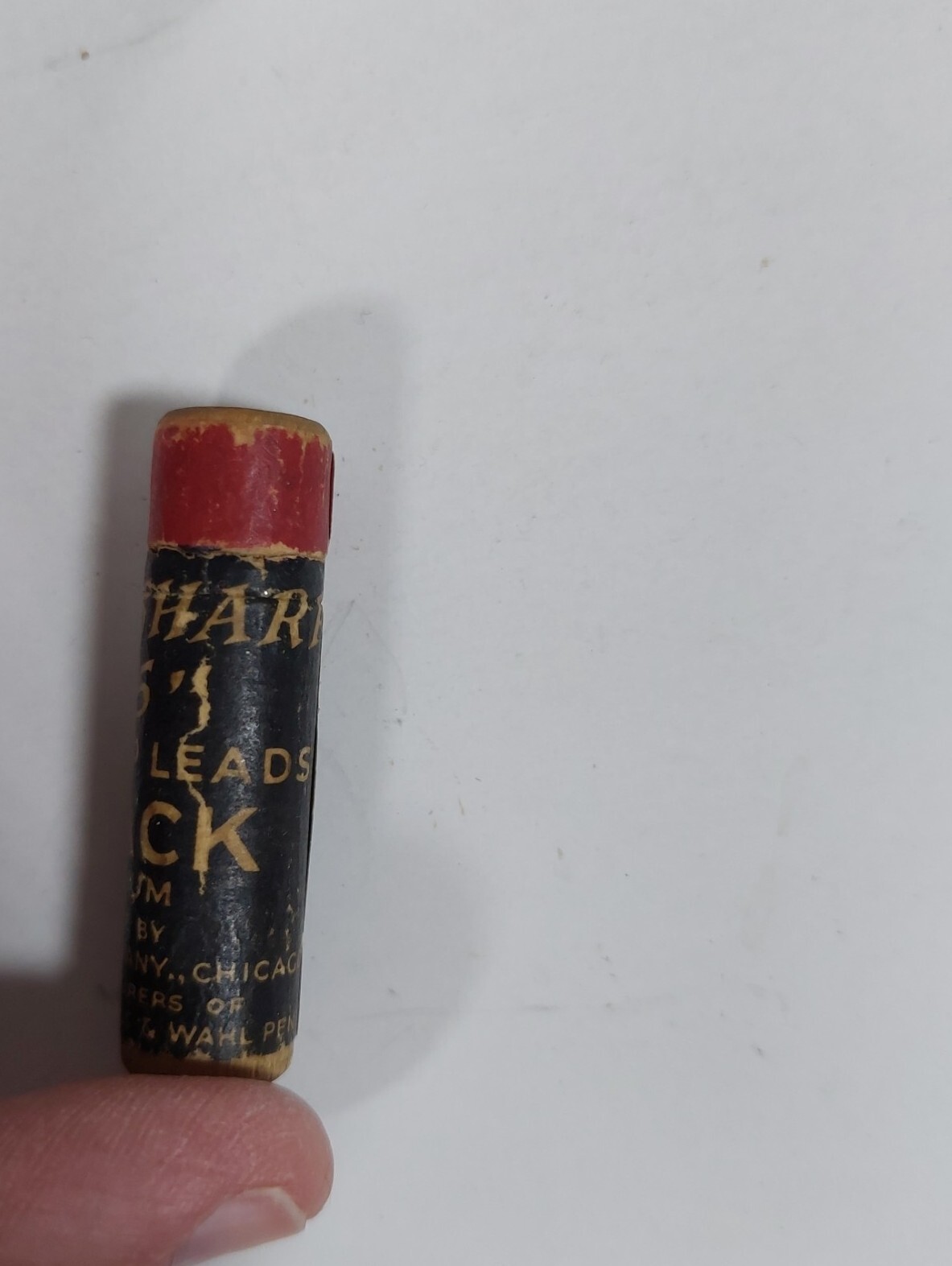 Vintage Eversharp Red Top Black Lead 1.5“ Medium Wahl Co.