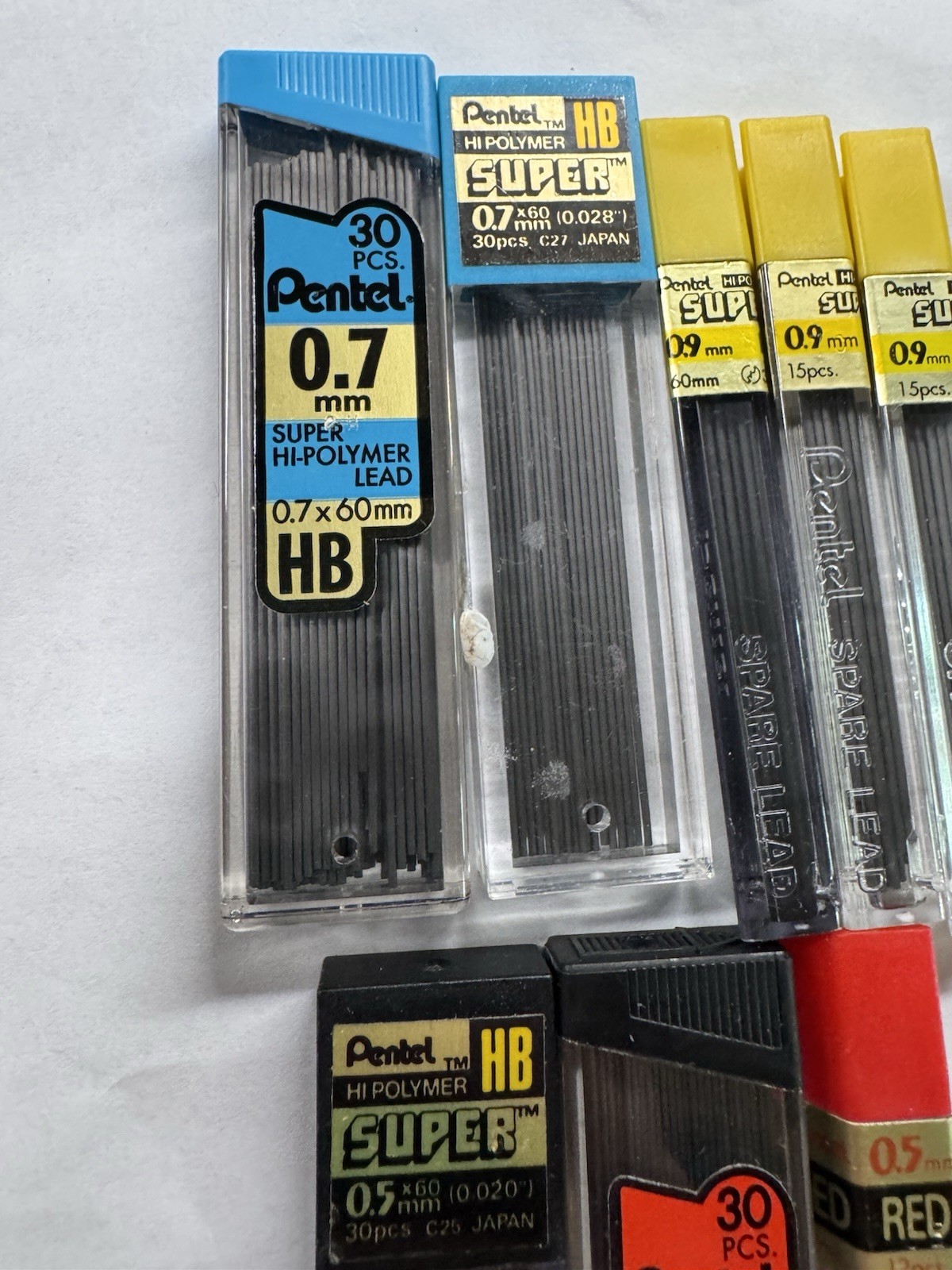 Lot Vintage Pencil Lead Holders Pentel Mixed Lot