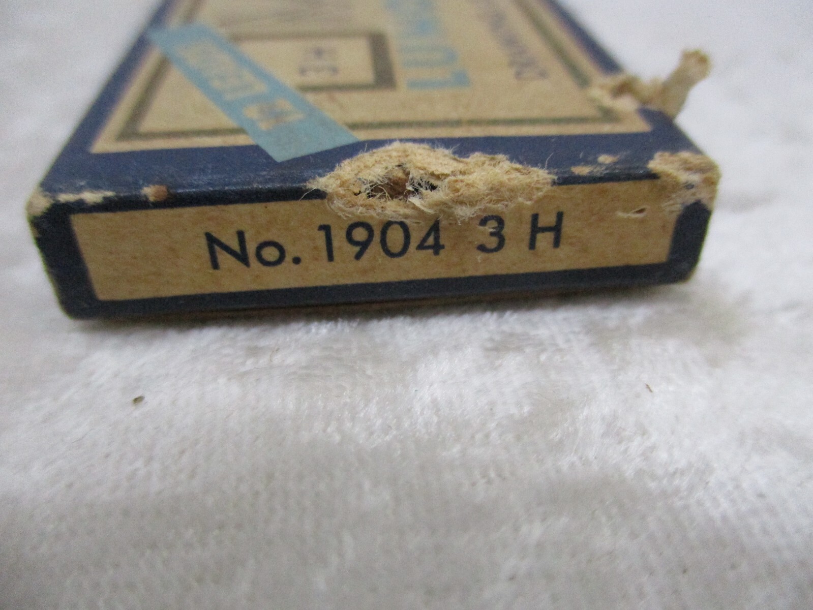 Vintage Box of Mars Lumograph Staedtler Drawing Leads No. 1904-3H, NOS