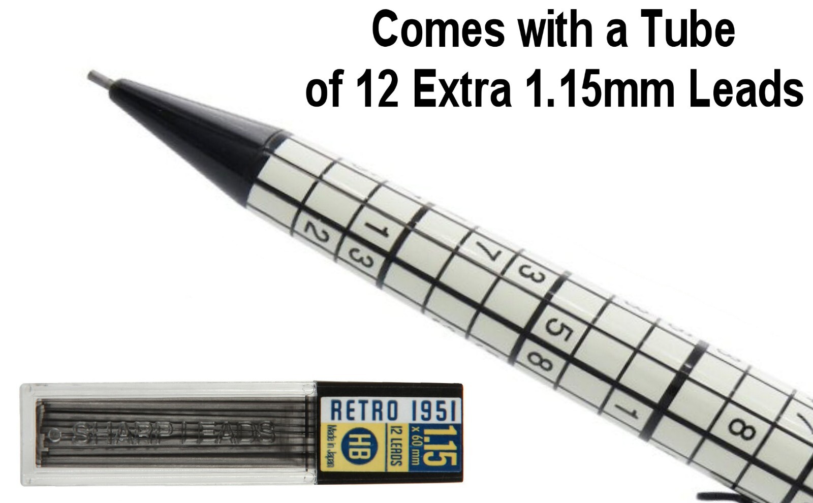 Retro 51 Sudoku Second Edition 1.15 mm Mechanical Lead Pencil #VRP-2240
