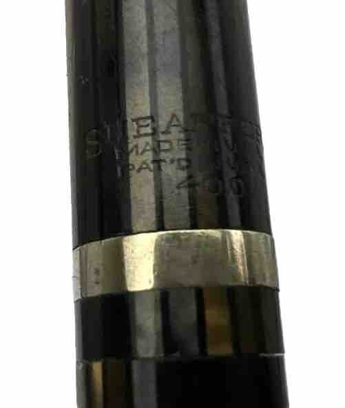 Vtg Sheaffer 400 Lifetime Balance Mechanical Pencil Striated Golden Pearl USA