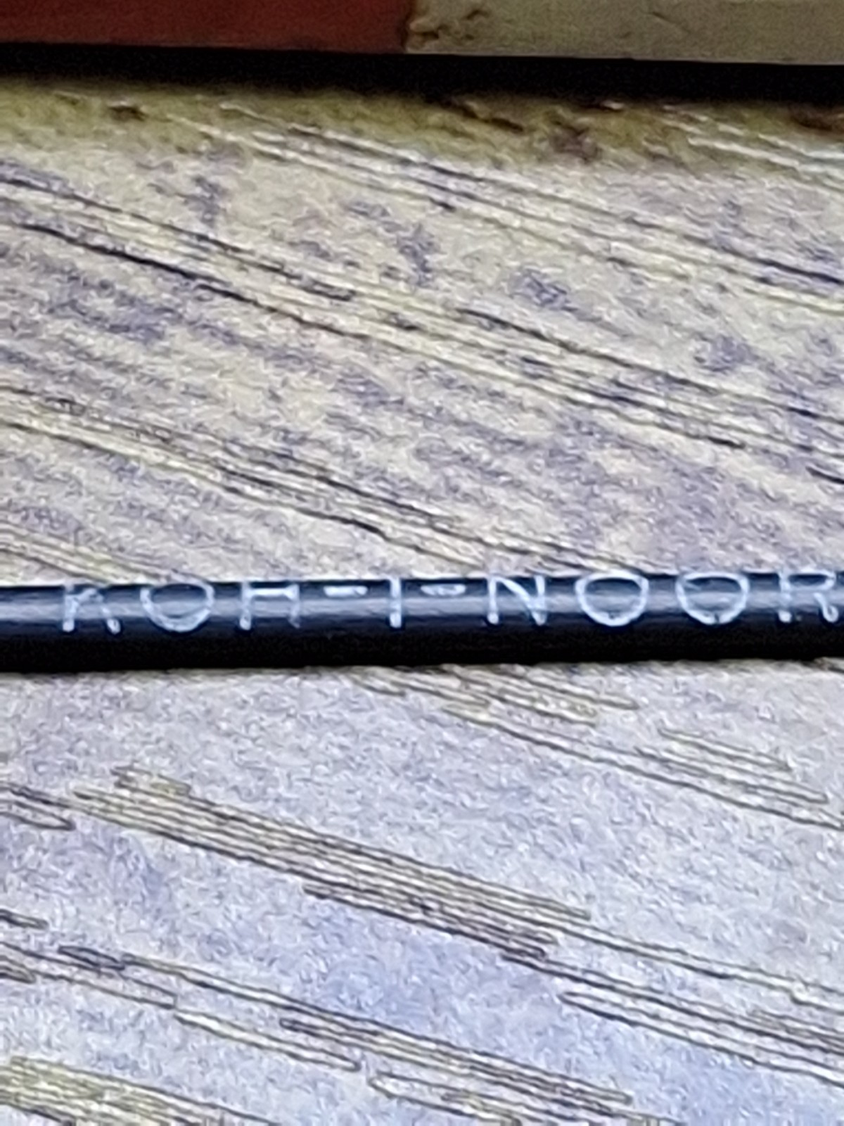 Koh-I-Noor 5611 2B VINTAGE Red Drafting Pencil With Extra Lead Well Loved