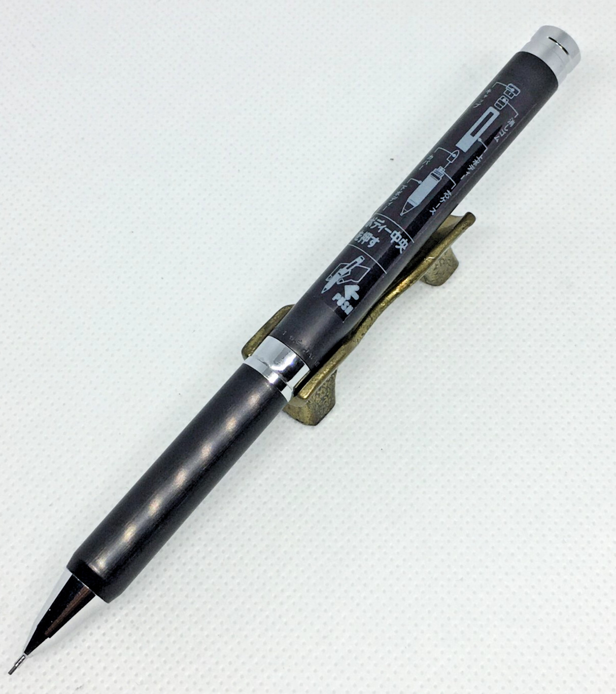 289 Kokuyo Mechanical Pencil PS-1 Black Body Knock 0.5 mm NOS Made in Japan